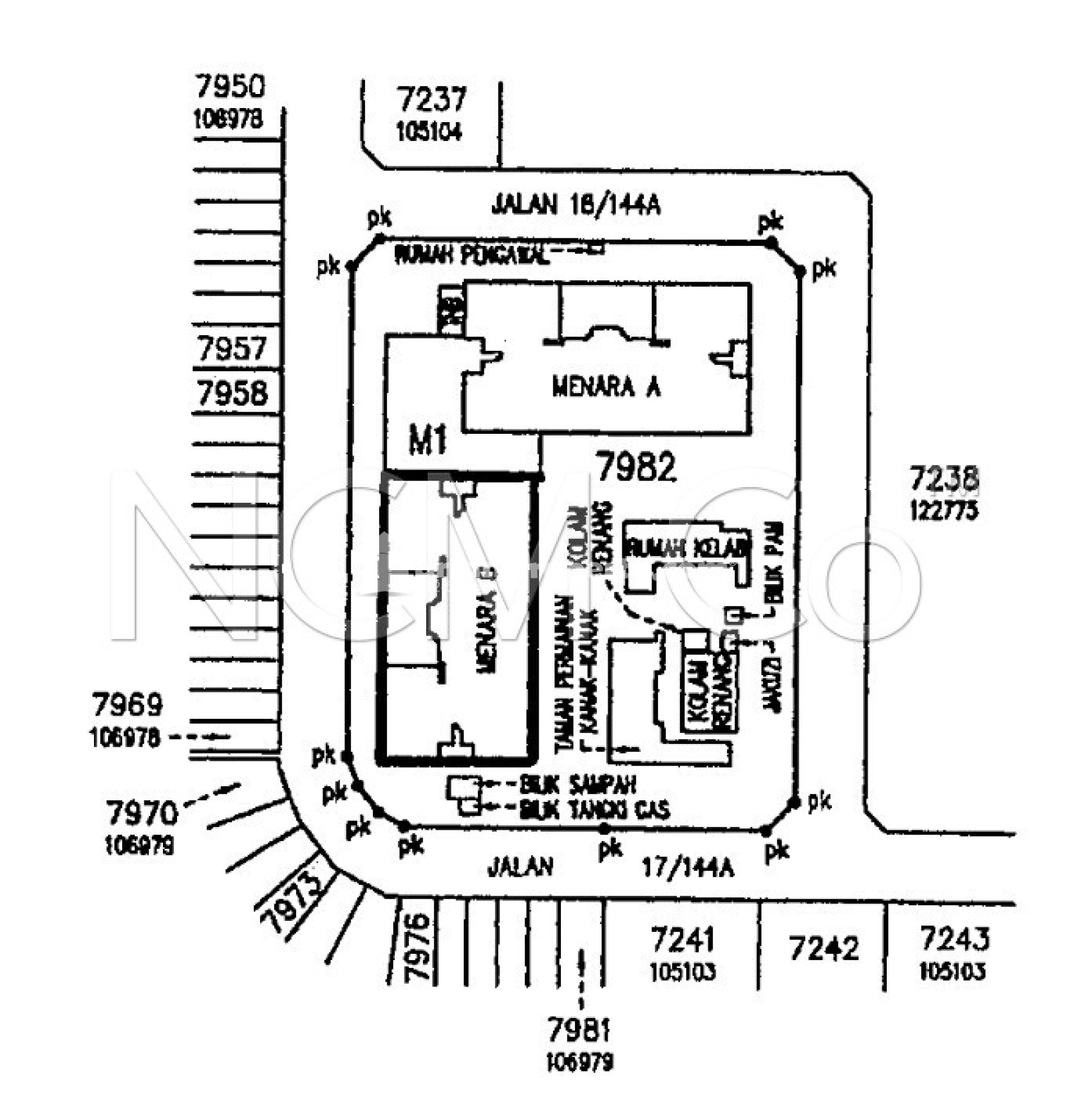 Condo For Auction at Bukit Cheras Apartment (Block 1 & 3)