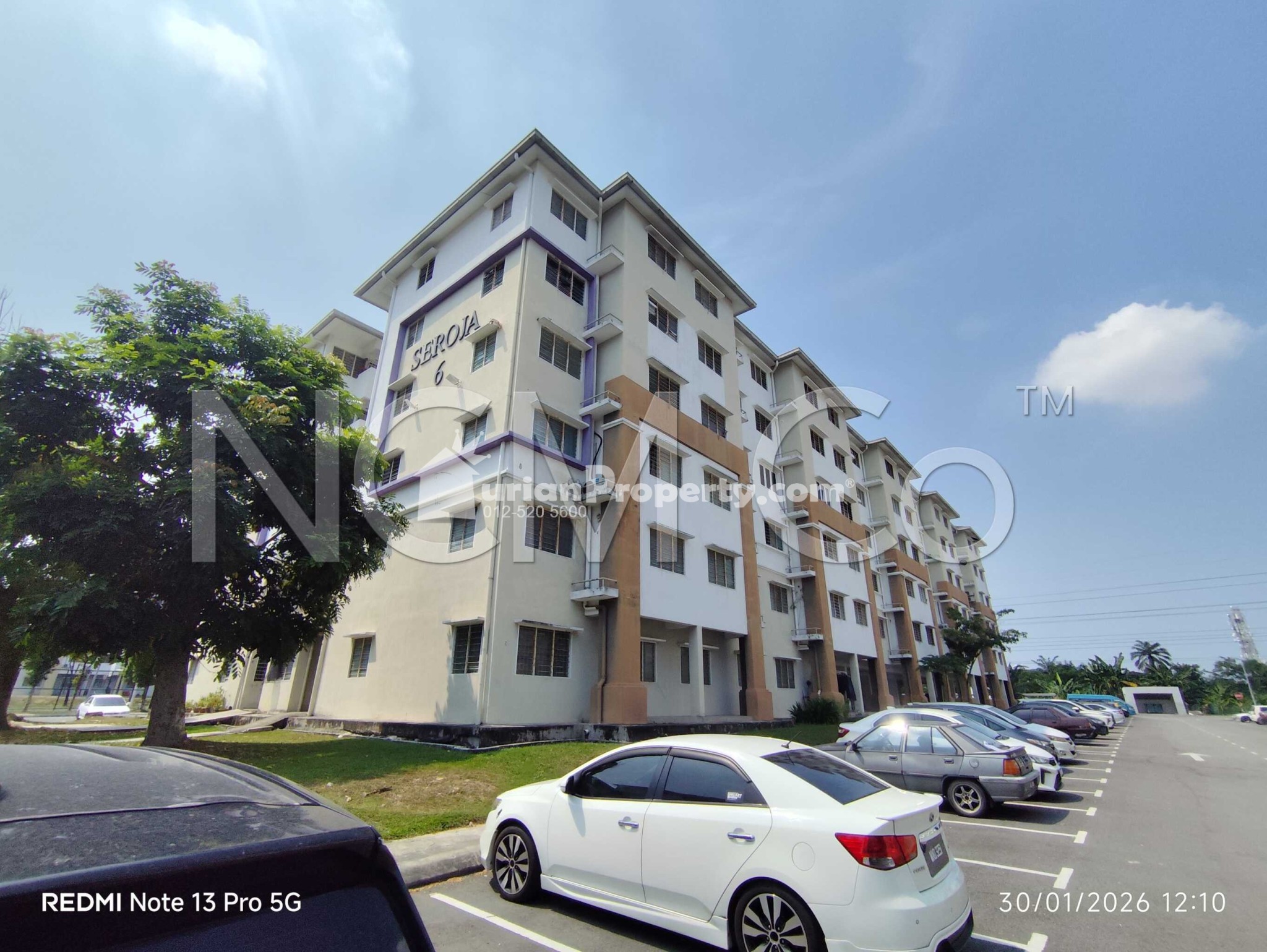 Apartment For Auction at Pangsapuri Seroja