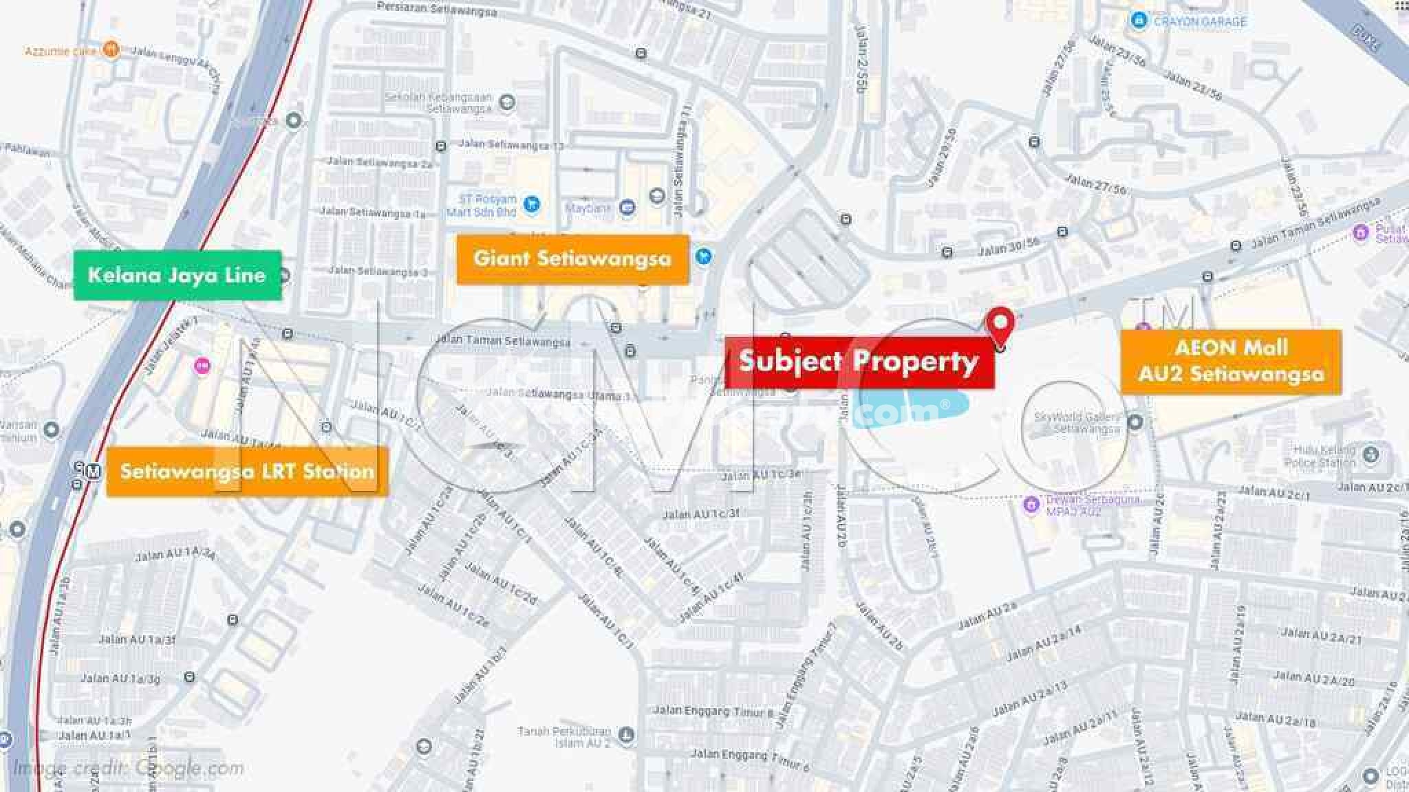 Apartment For Auction at The Valley Residence