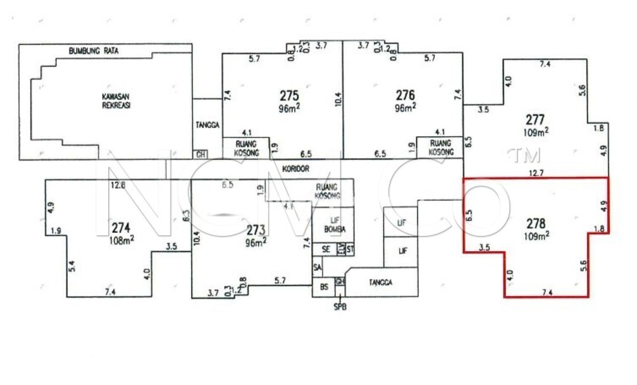 Serviced Residence For Auction at Twinz Residences