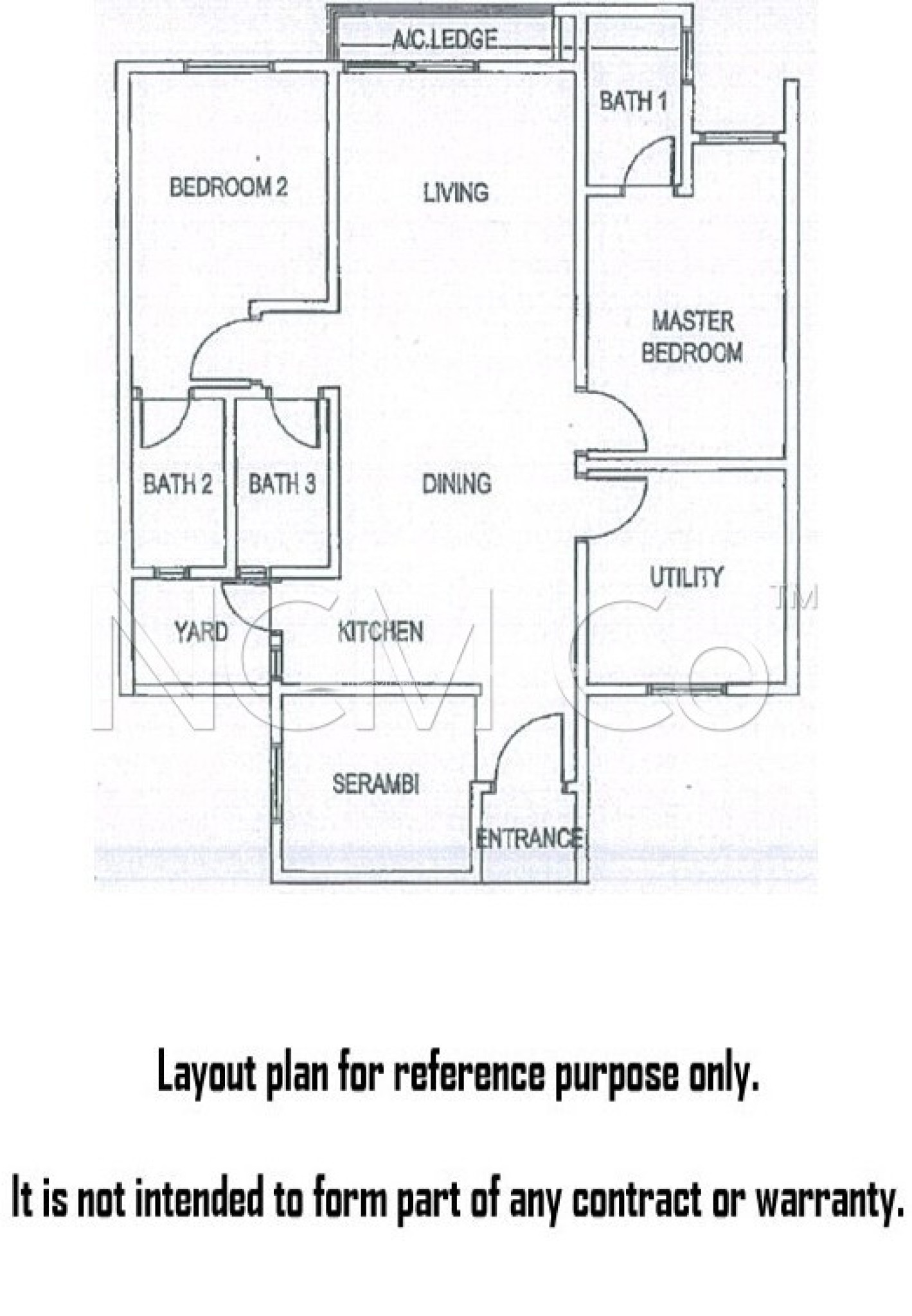 Serviced Residence For Auction at Residensi Mutiara