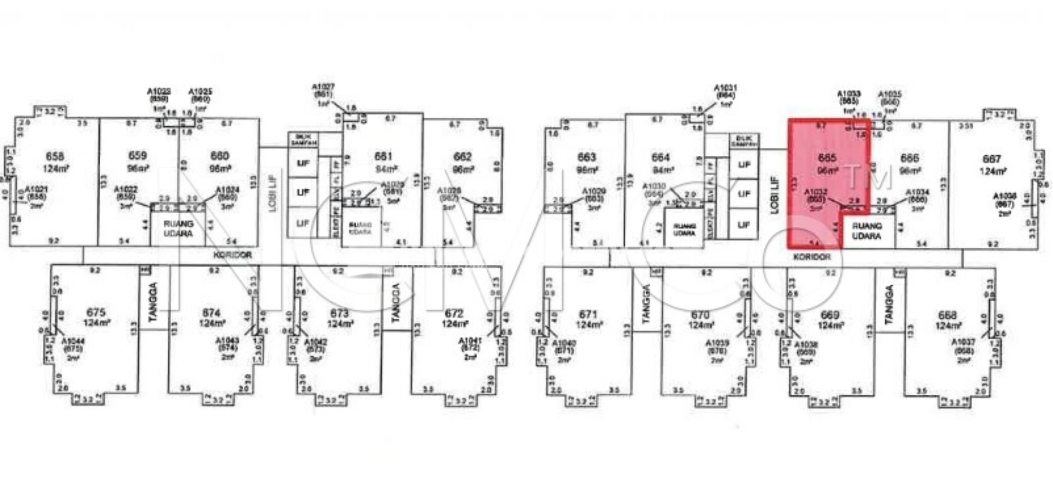 Serviced Residence For Auction at KSL Residences @ Daya