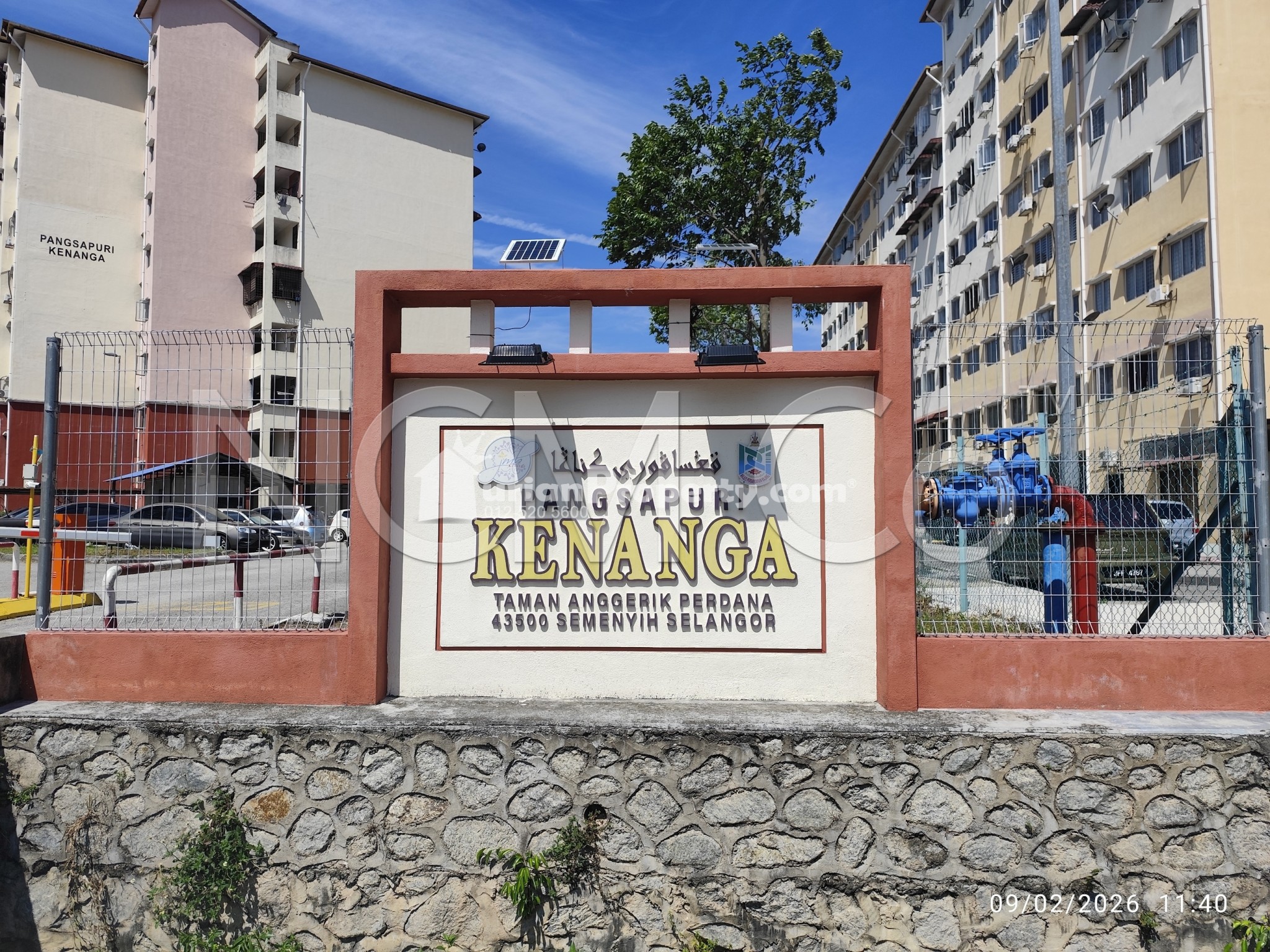 Apartment For Auction at Pangsapuri Kenanga (Anggerik Perdana)