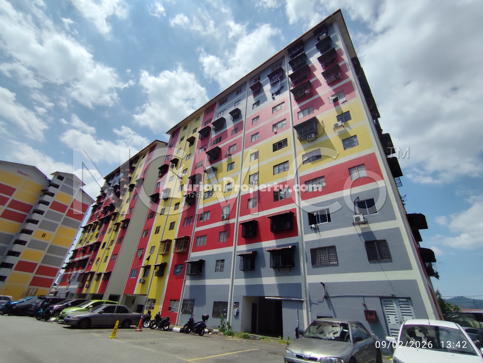 Apartment For Auction at Pangsapuri Laksamana Jaya