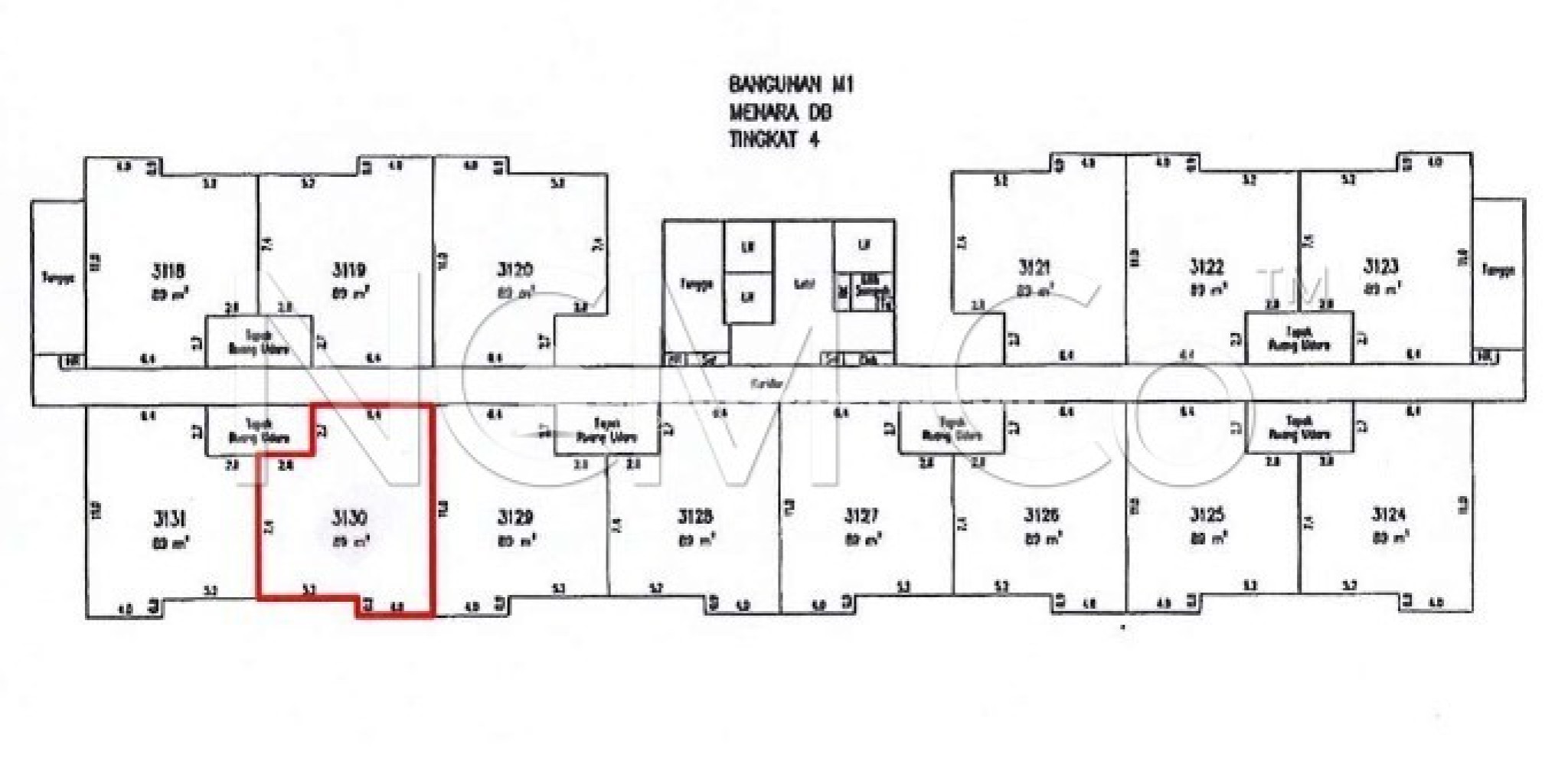 Serviced Residence For Auction at OUG Parklane