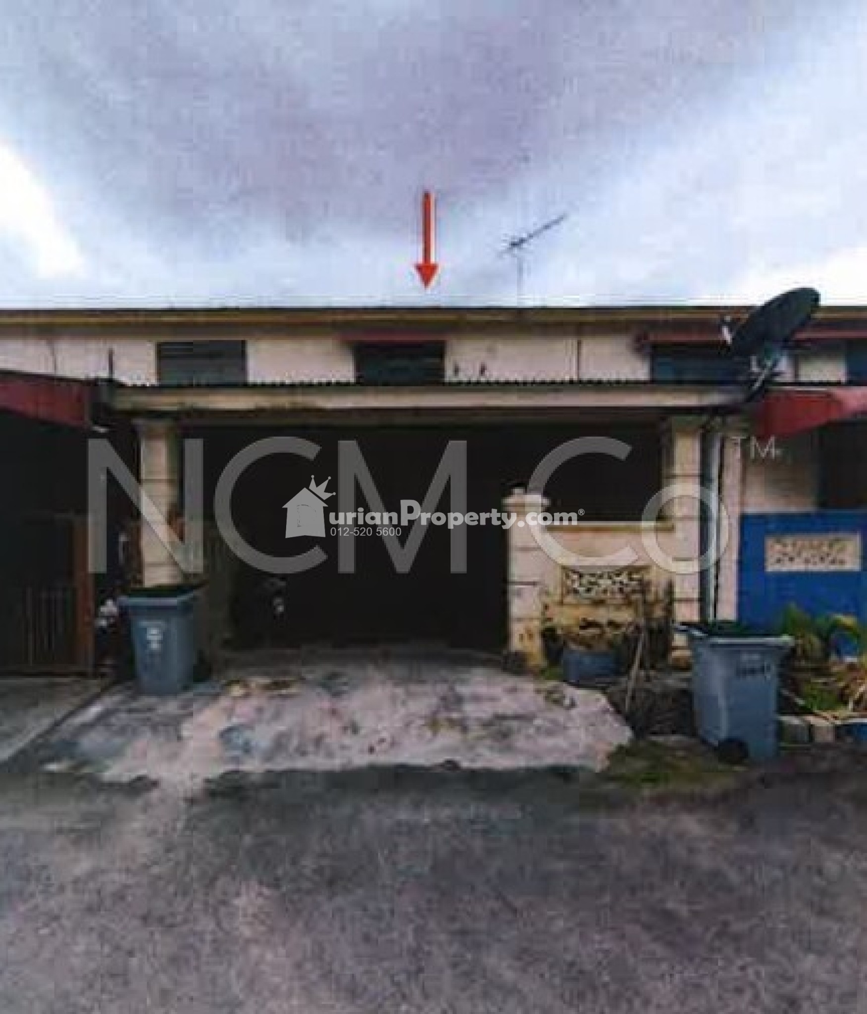 Terrace House For Auction at Taman Krubong Jaya
