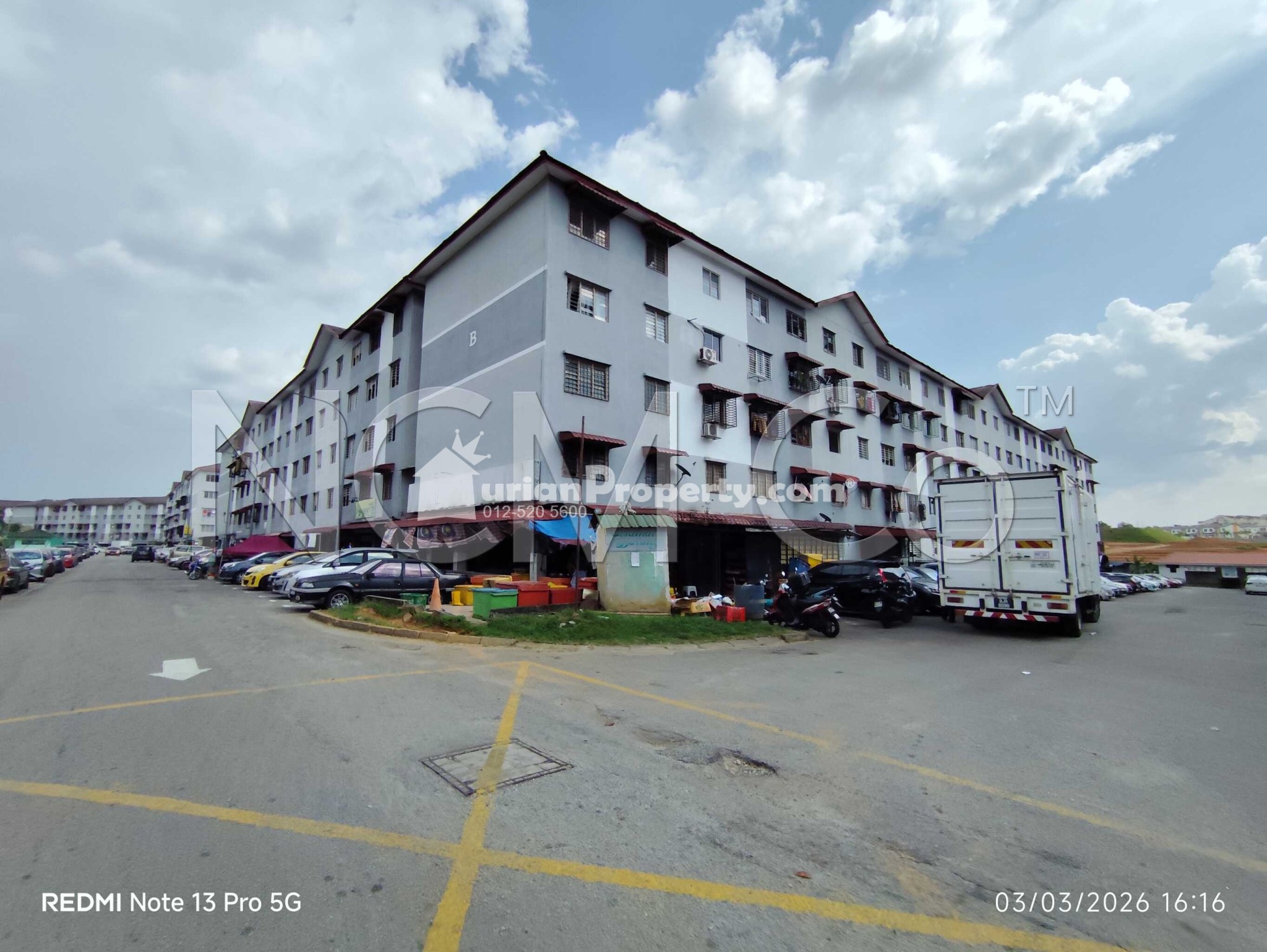 Flat For Auction at Teratai Apartment
