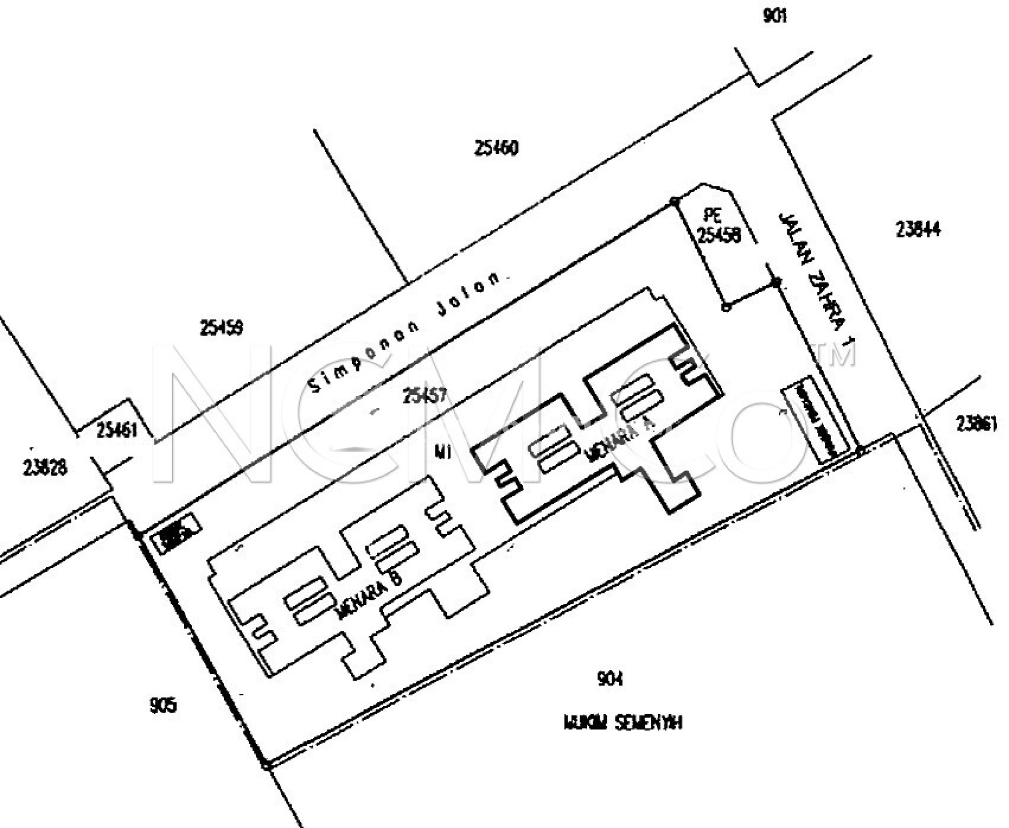 Apartment For Auction at Zahra Residensi
