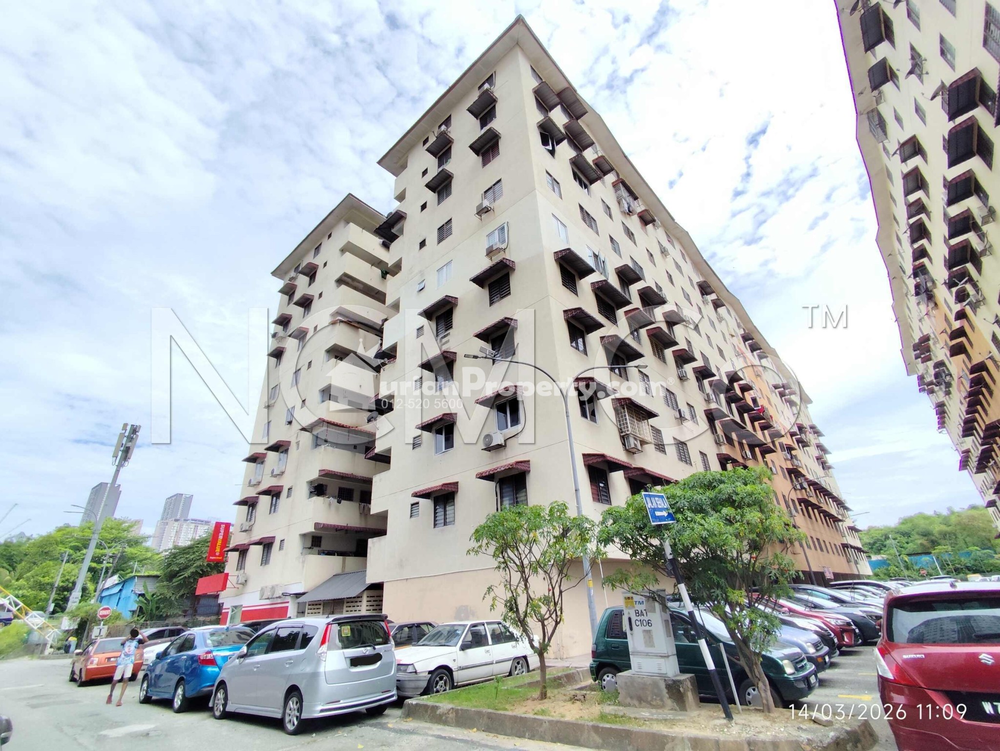Apartment For Auction at Taman Aman Putra Apartment