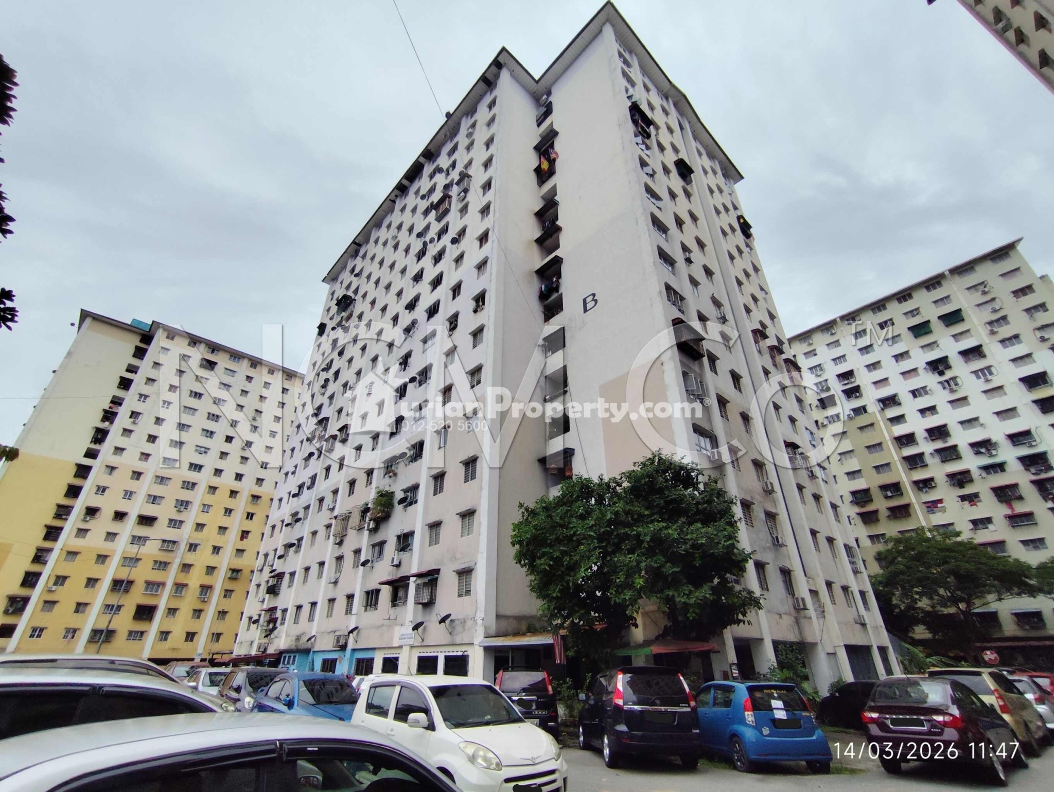 Apartment For Auction at Taman Medan Cahaya (Block A, B & C)