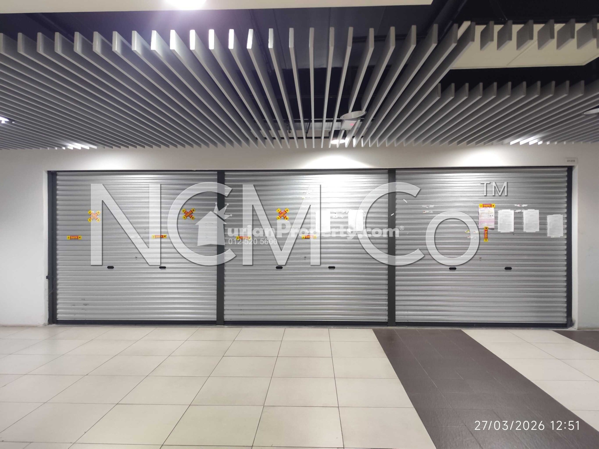 Retail Space For Auction at Centrestage