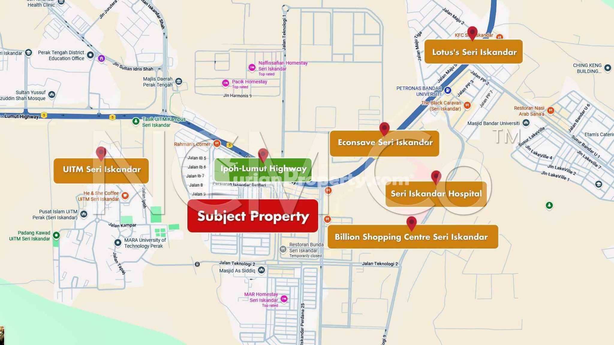 Shop Office For Auction at Seri Iskandar Business Centre