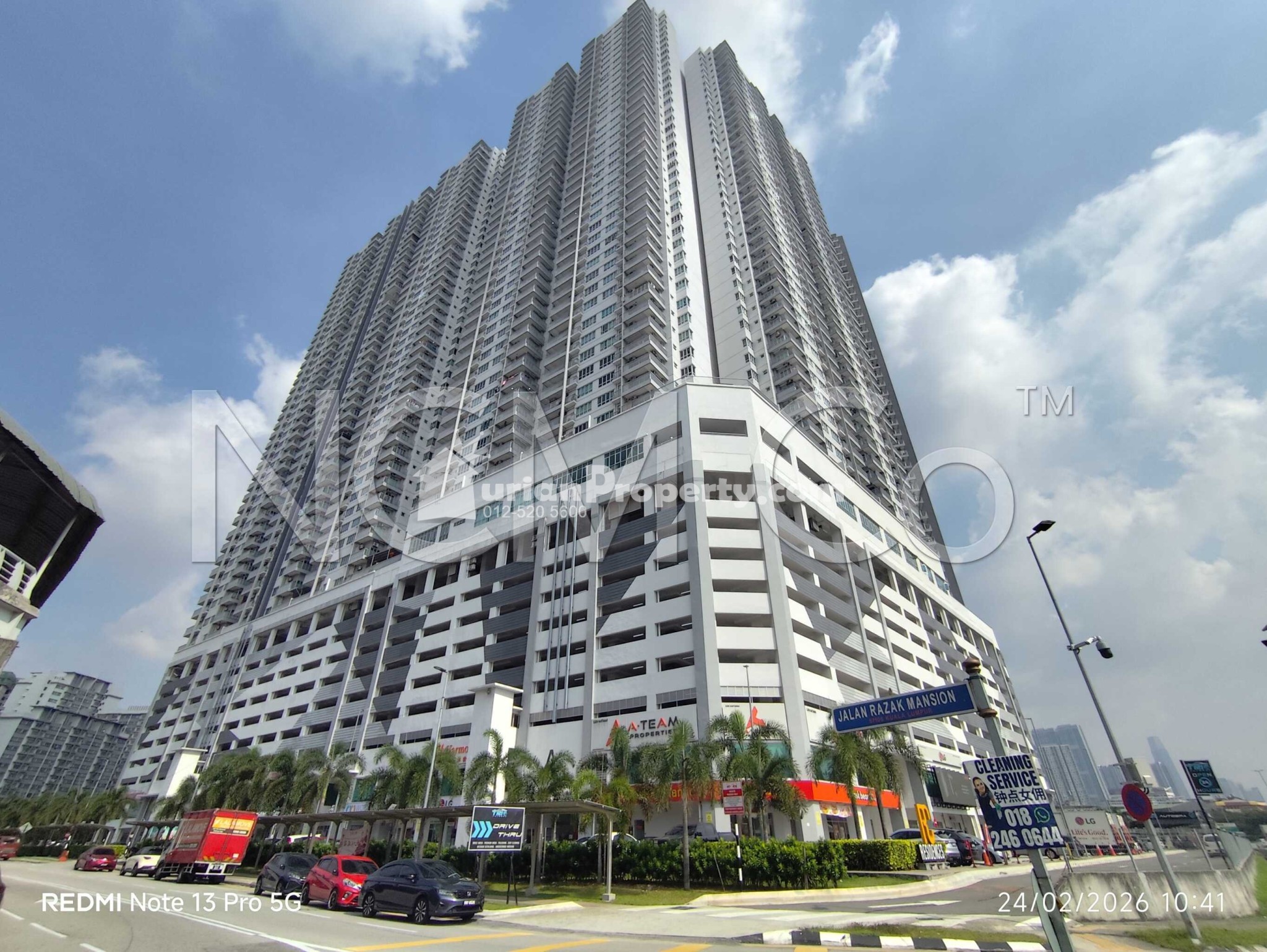 Serviced Residence For Auction at Razak City Residences