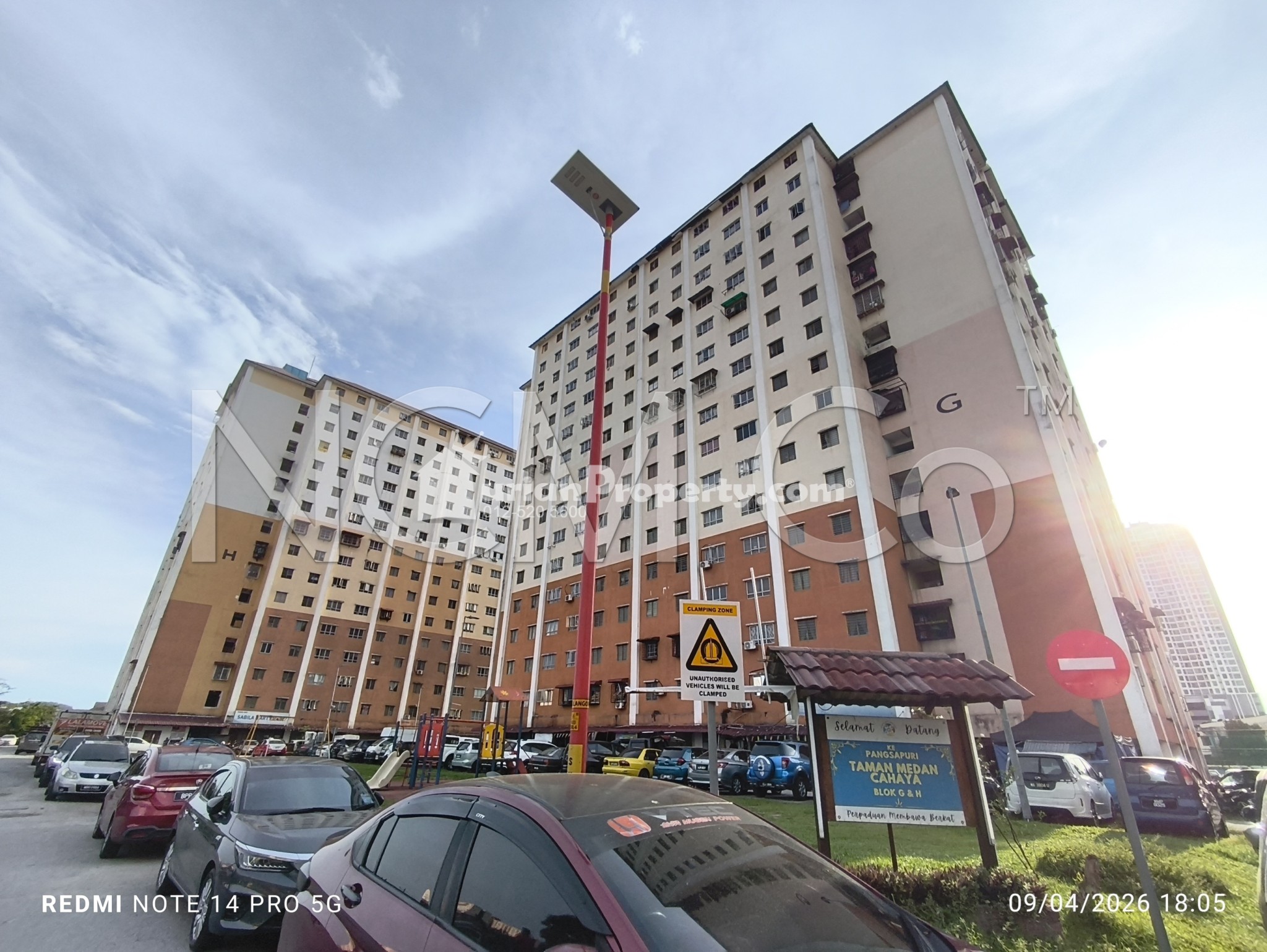 Apartment For Auction at Taman Medan Cahaya(Block G&H)