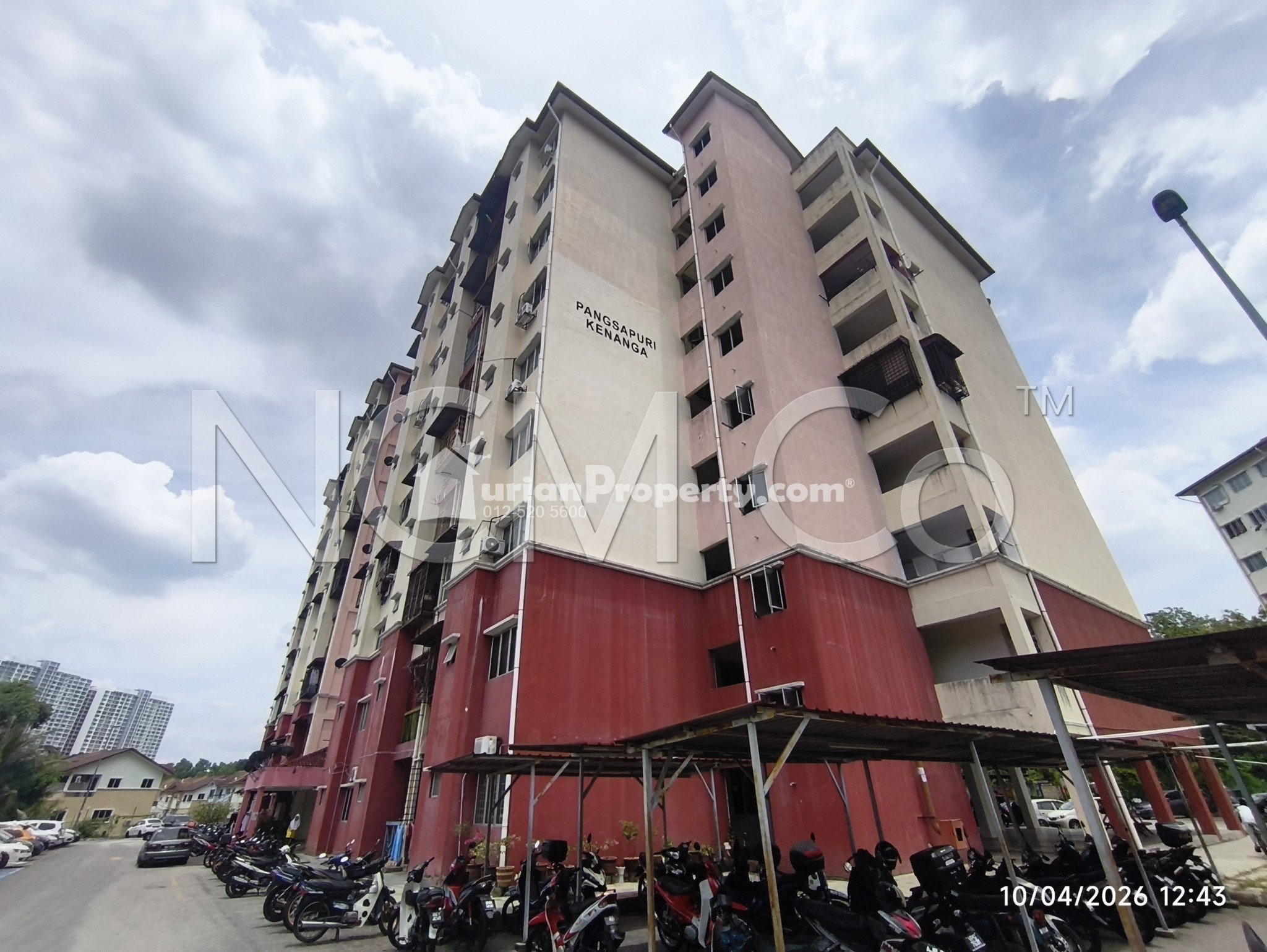 Apartment For Auction at Pangsapuri Kenanga (Anggerik Perdana)