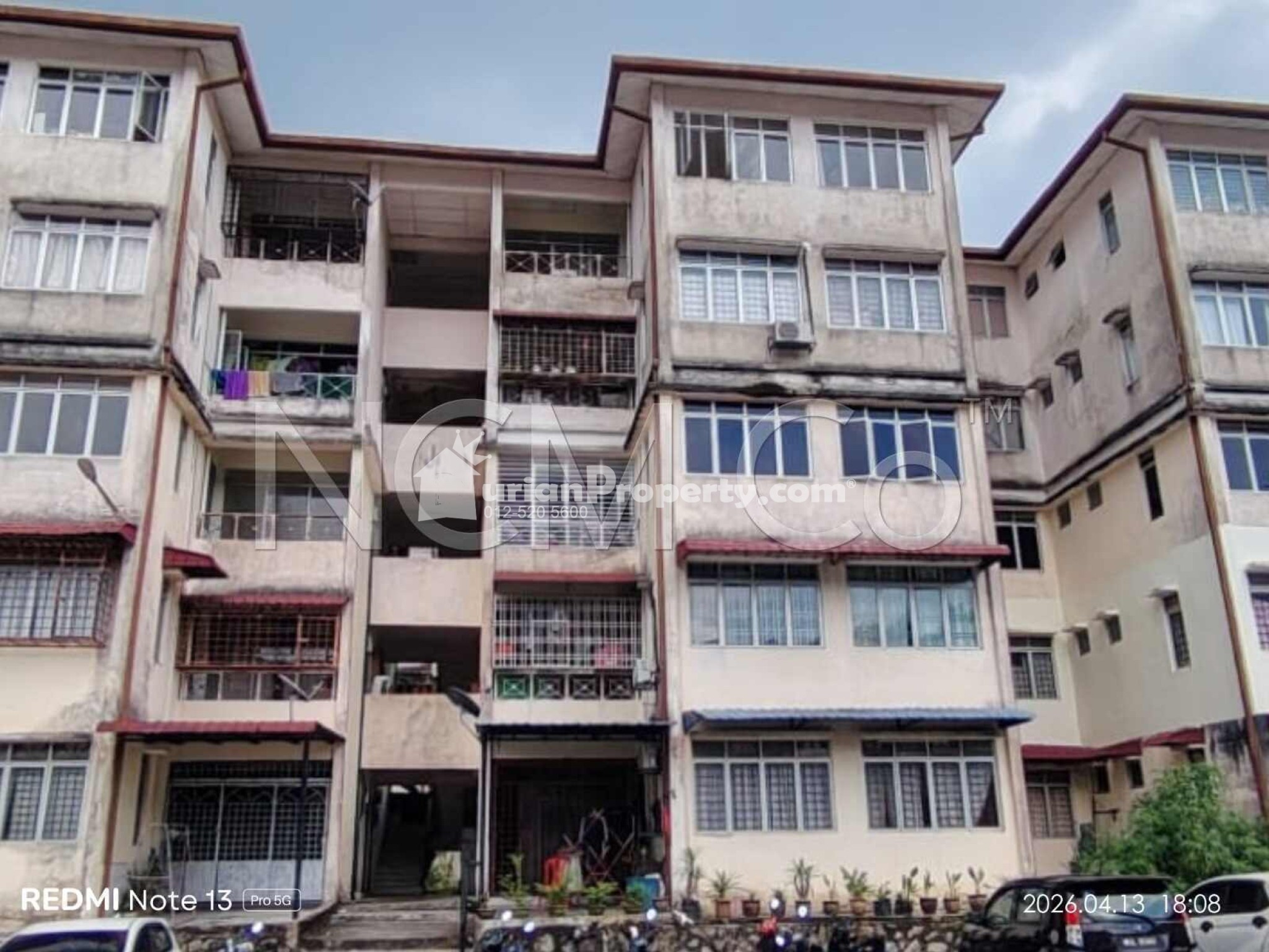 Apartment For Auction at Pangsapuri Seri Inai
