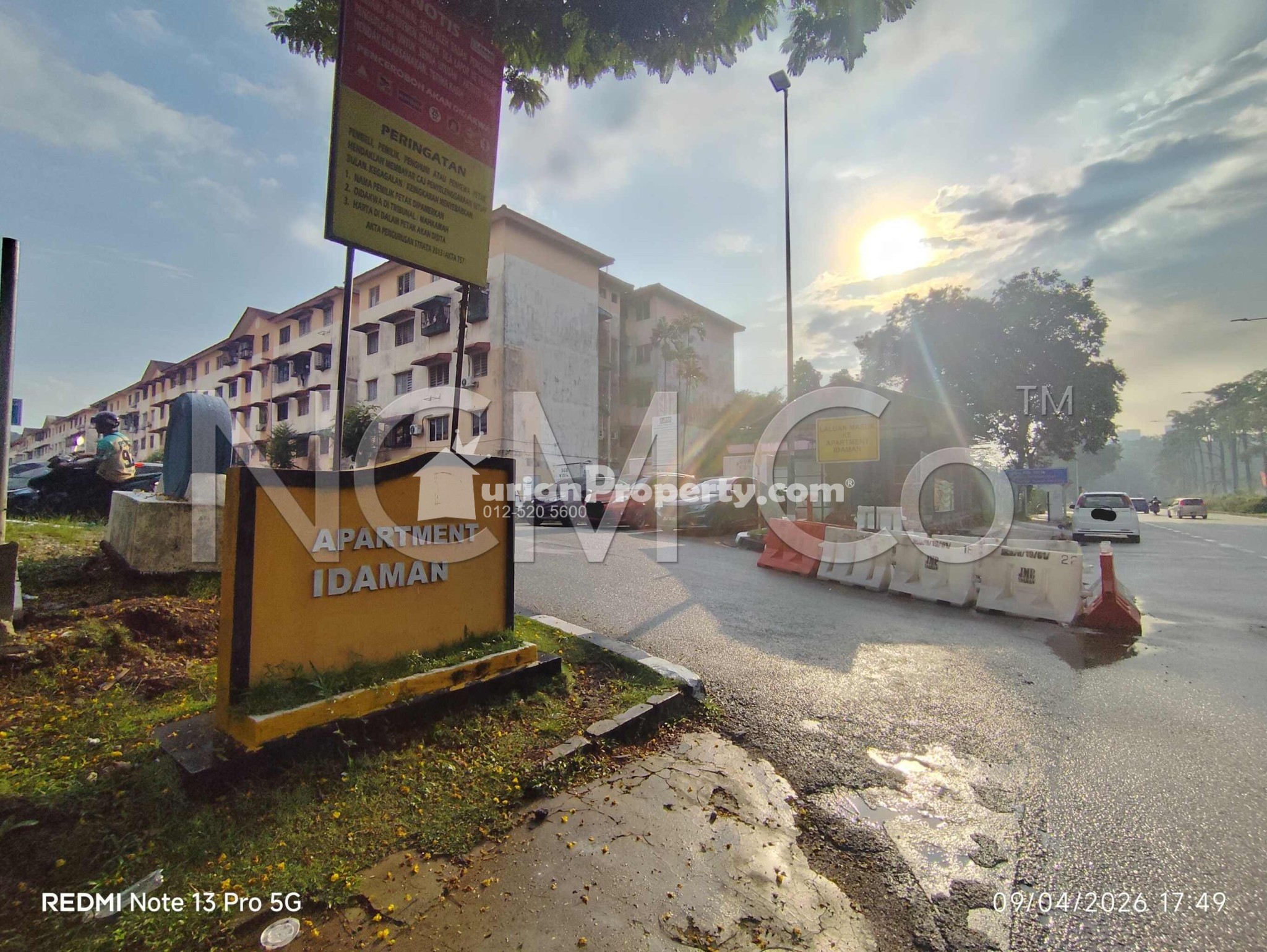 Apartment For Auction at Idaman Apartment