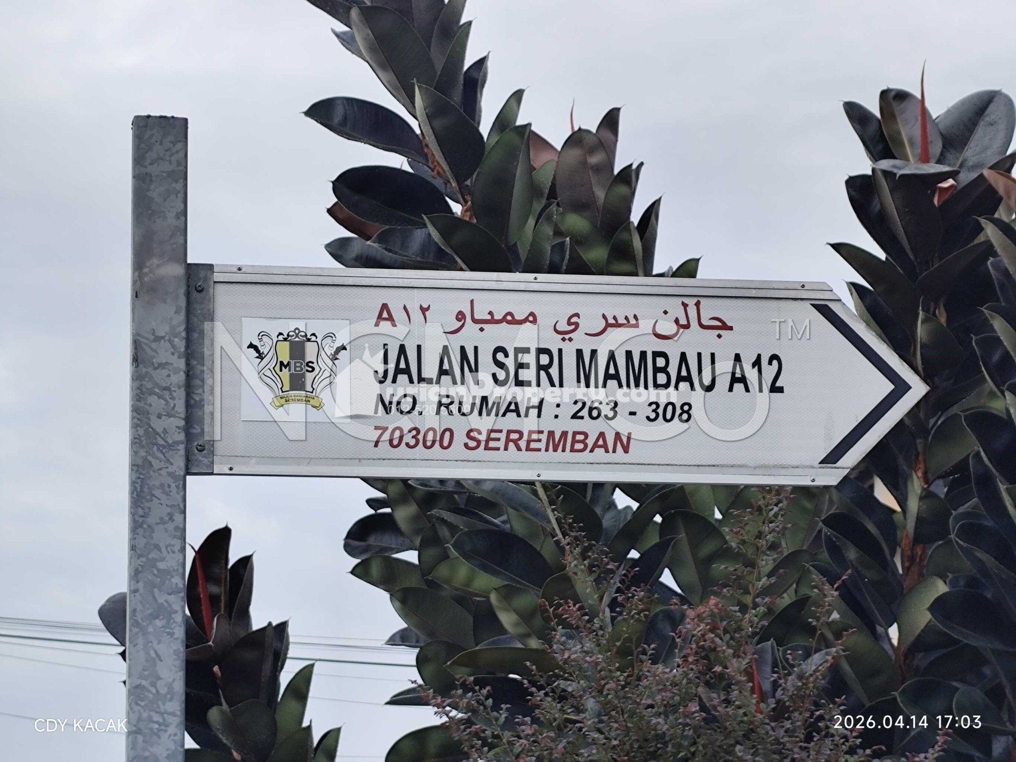 Terrace House For Auction at Taman Seri Mambau