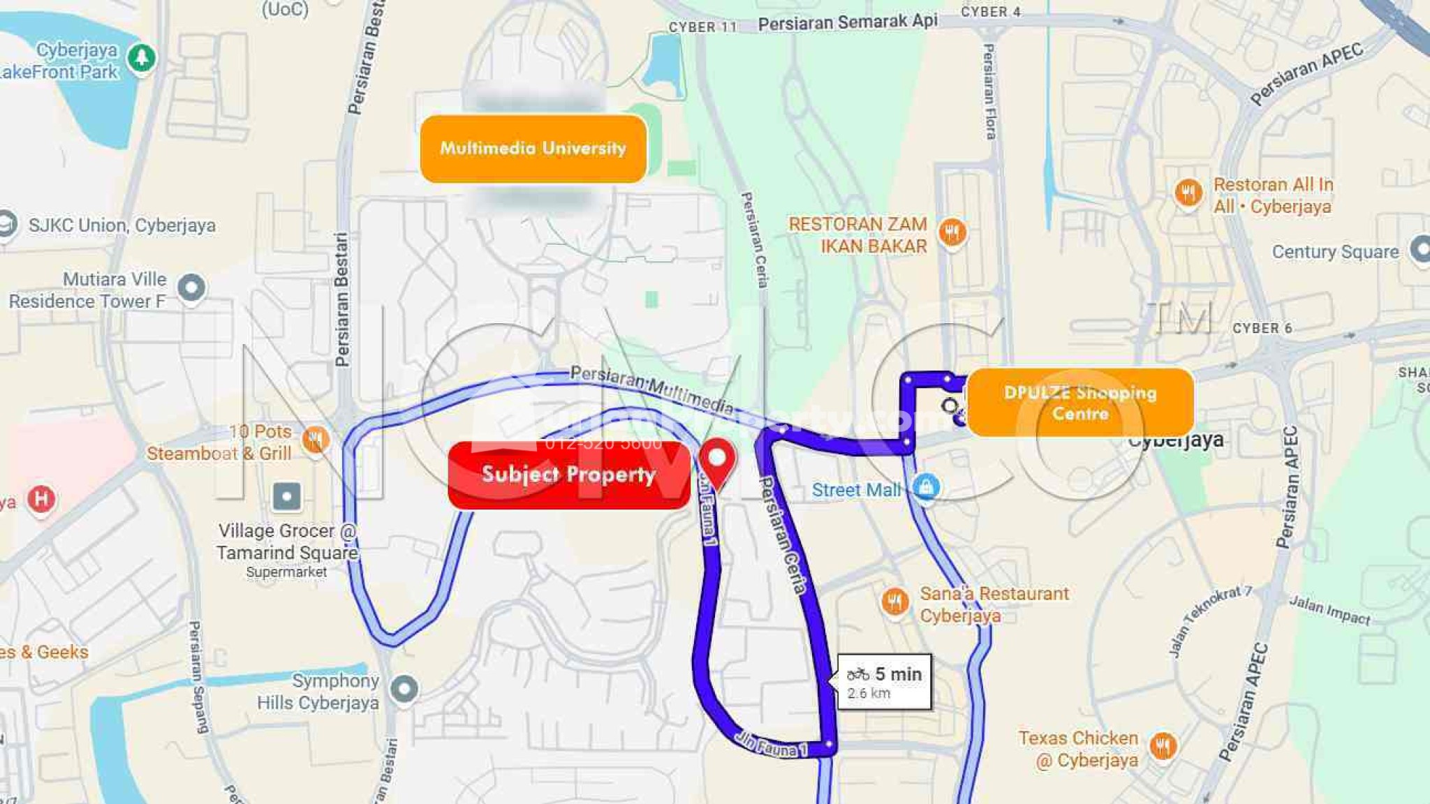 Condo For Auction at Cyberia Crescent 2