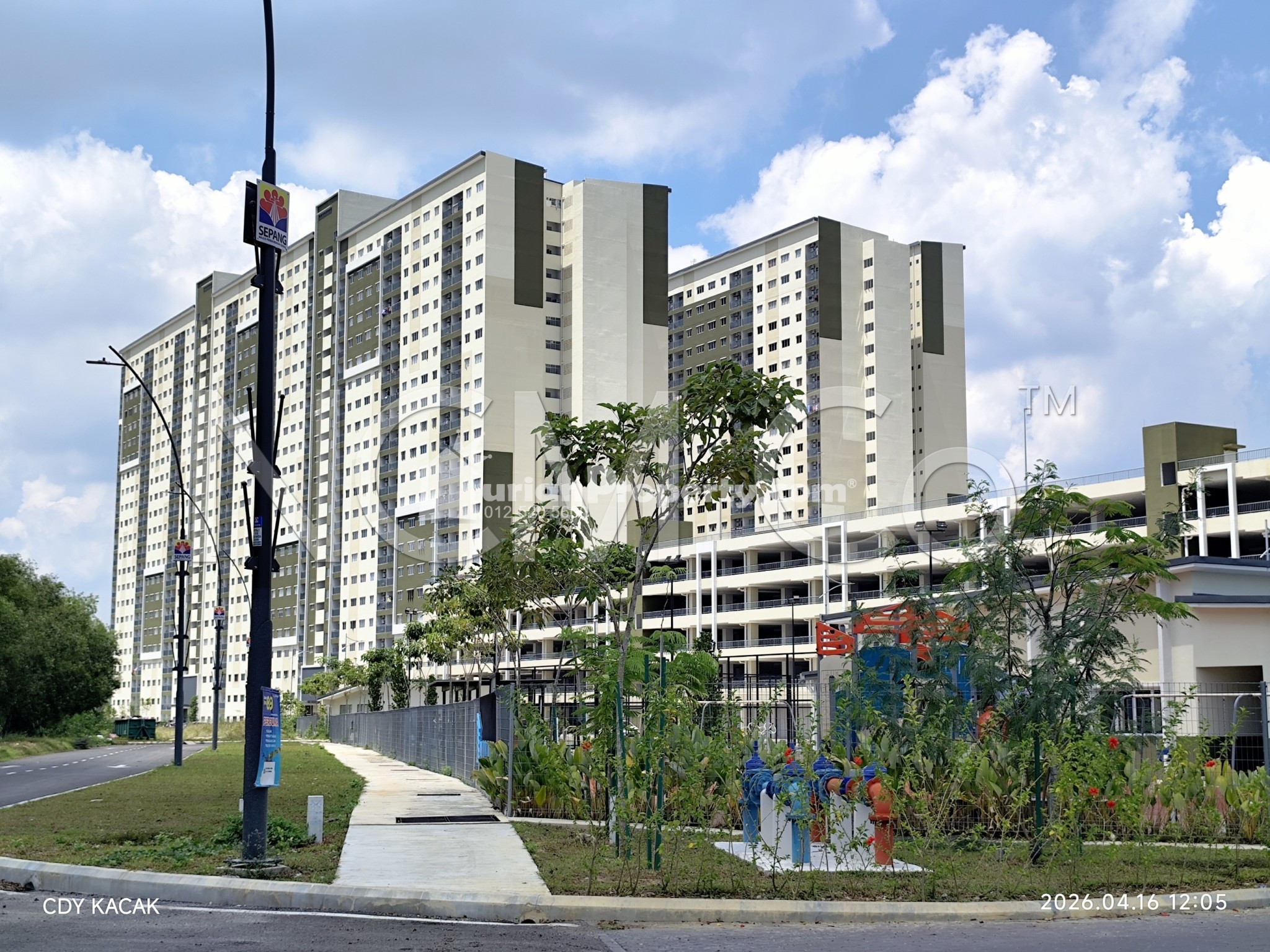 Apartment For Auction at Idaman Melur