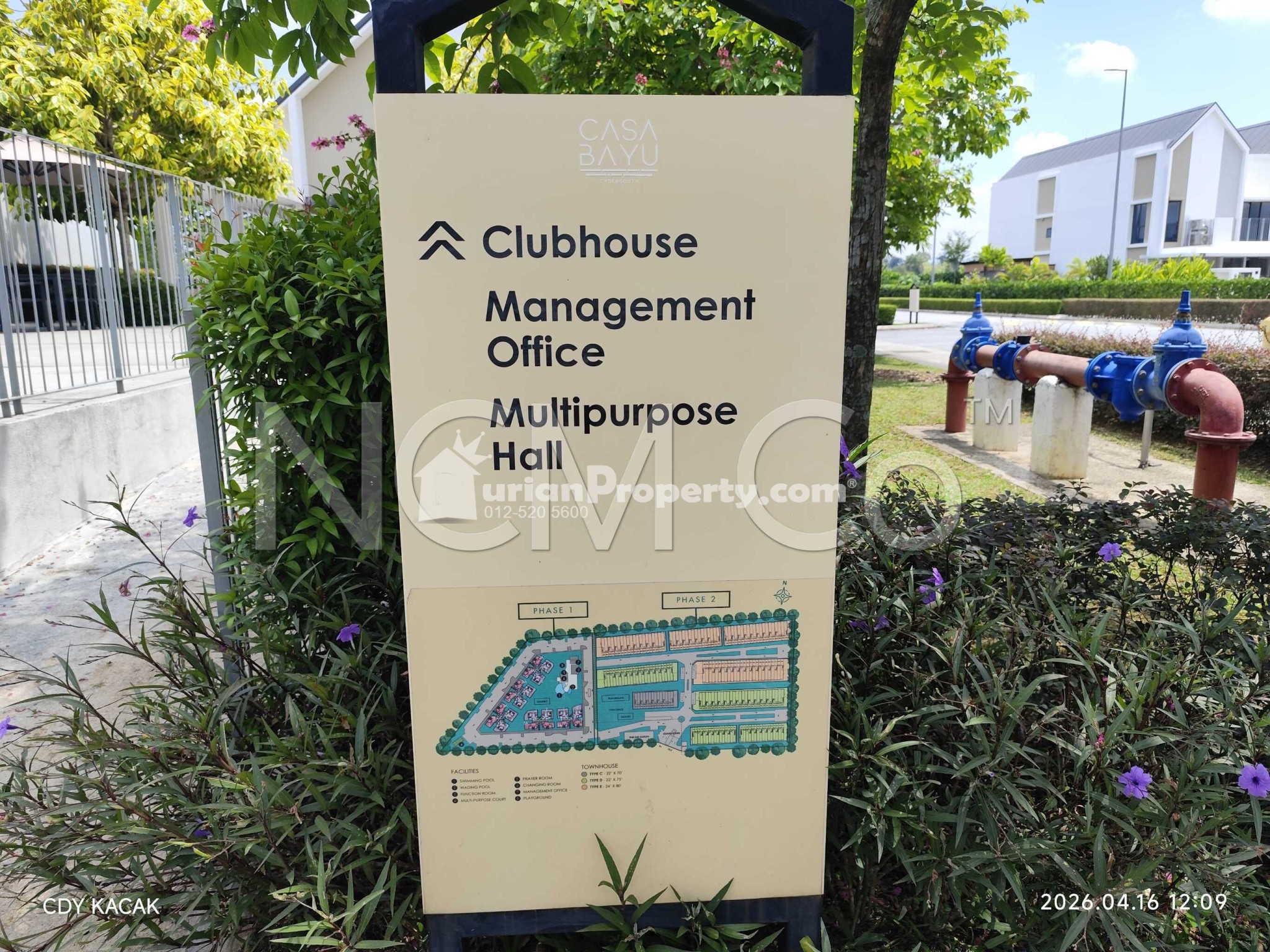 Terrace House For Auction at Casa Bayu Apartment