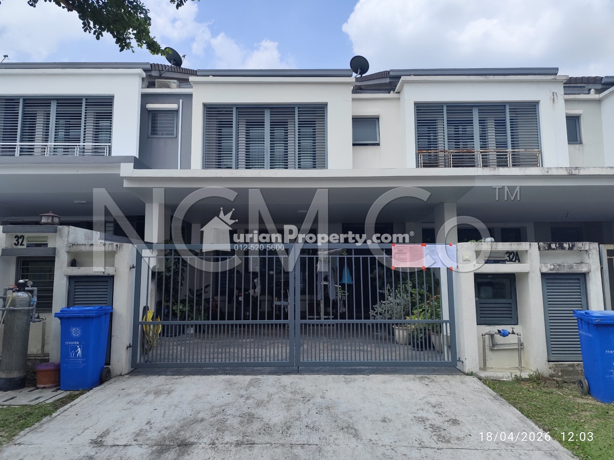 Terrace House For Auction at Alam Impian