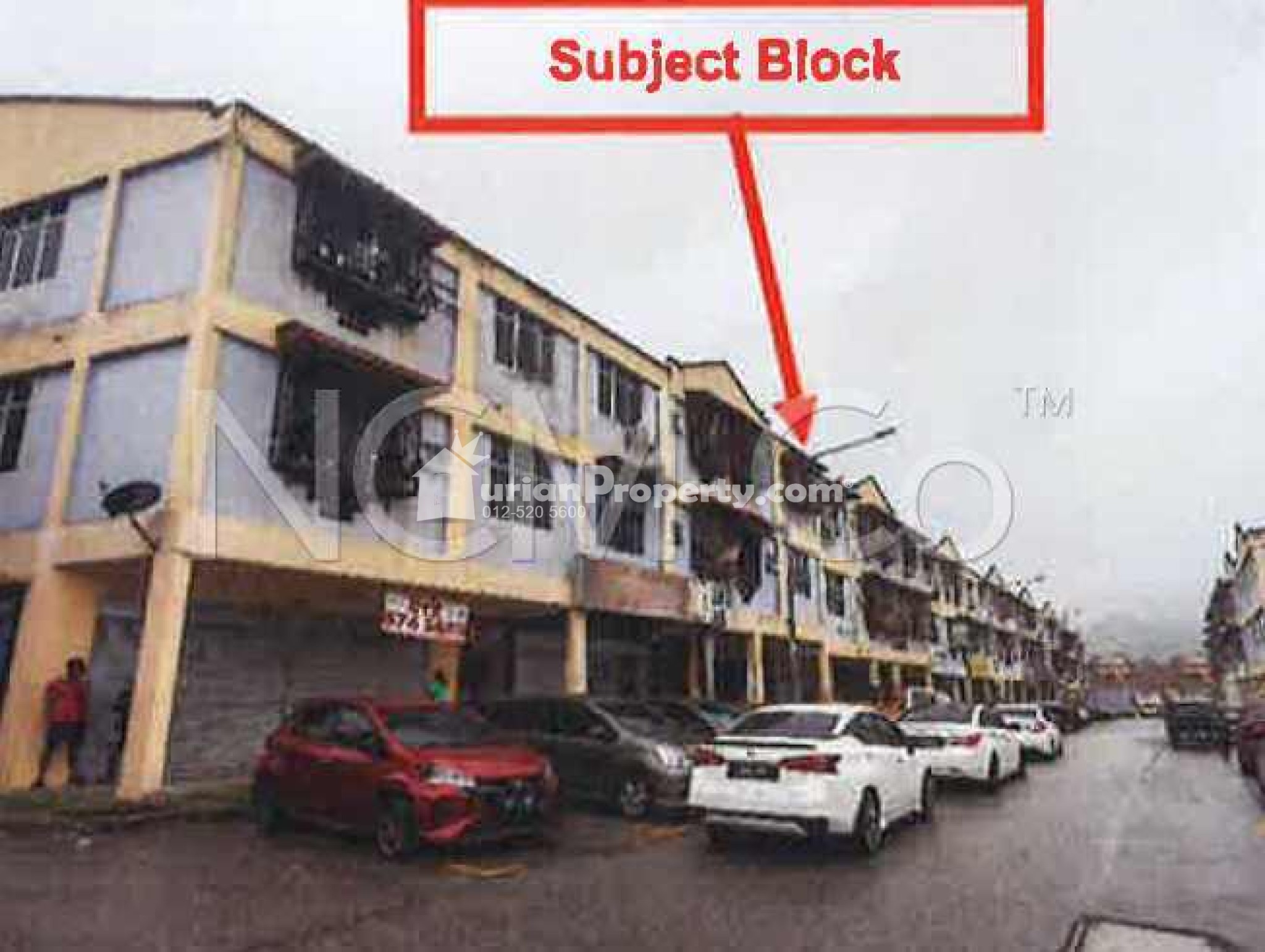 Apartment For Auction at Taman Orkid