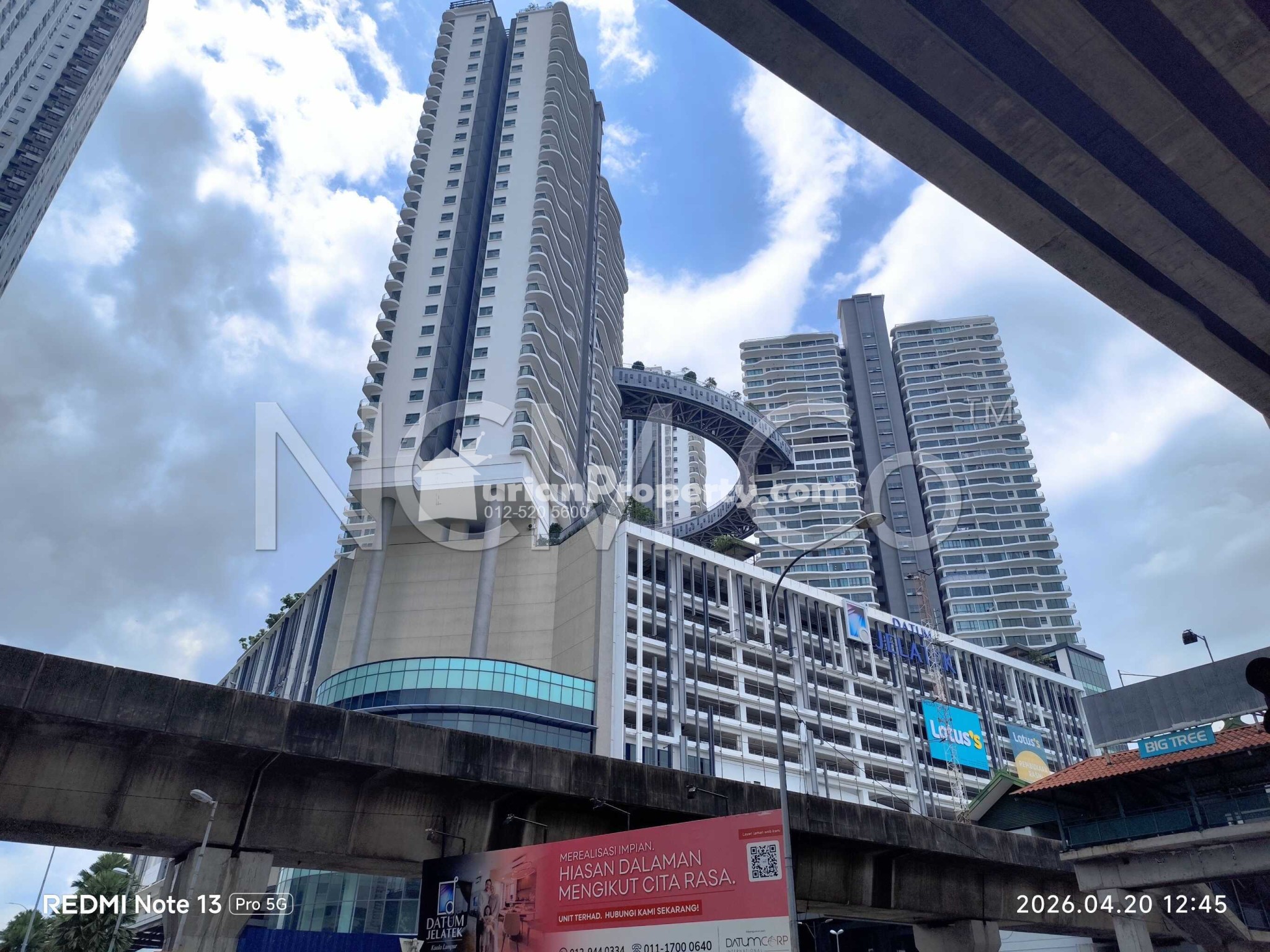 Serviced Residence For Auction at Datum Jelatek