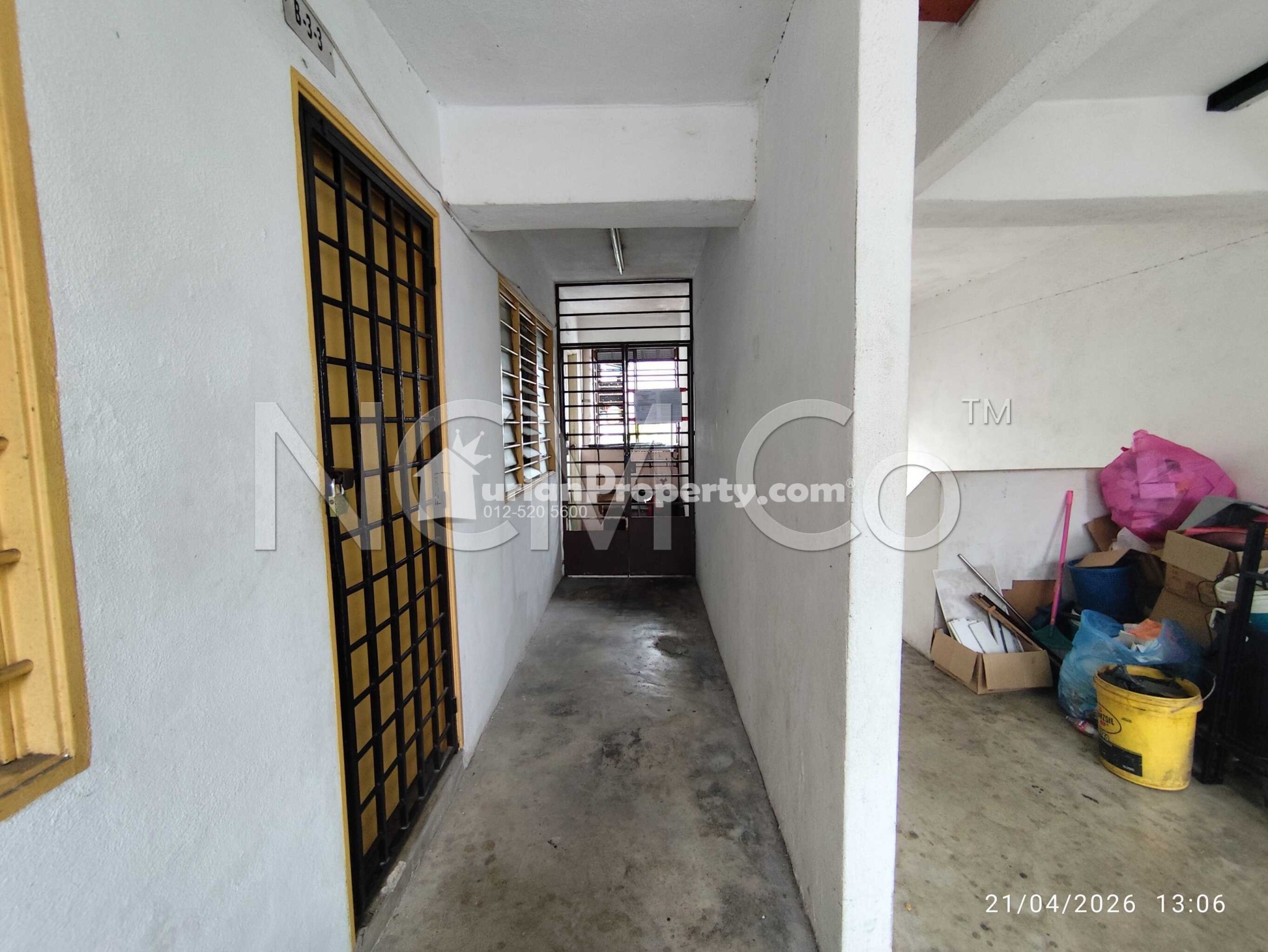 Apartment For Auction at Pangsapuri Arista