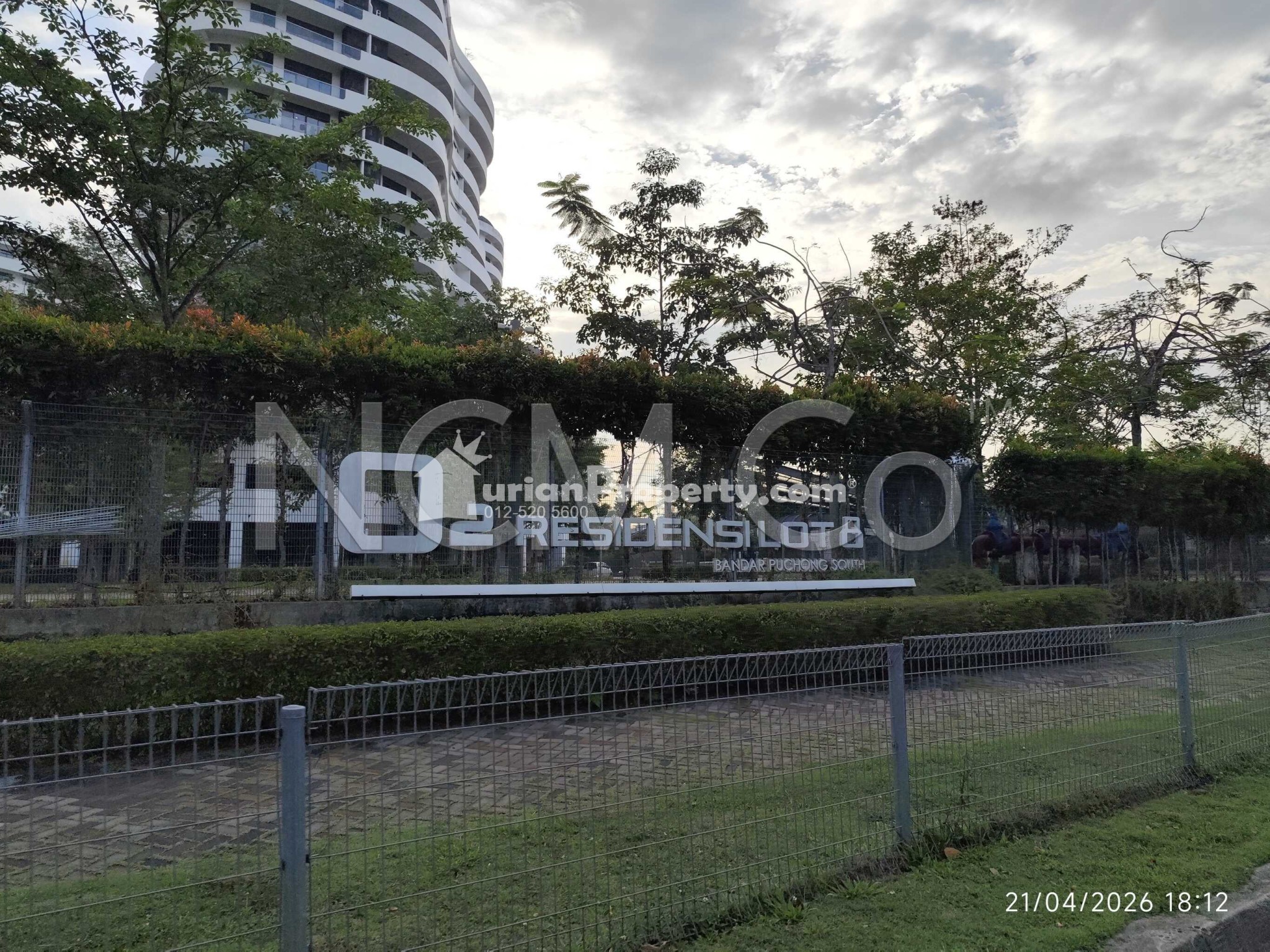 Serviced Residence For Auction at O2 Residence