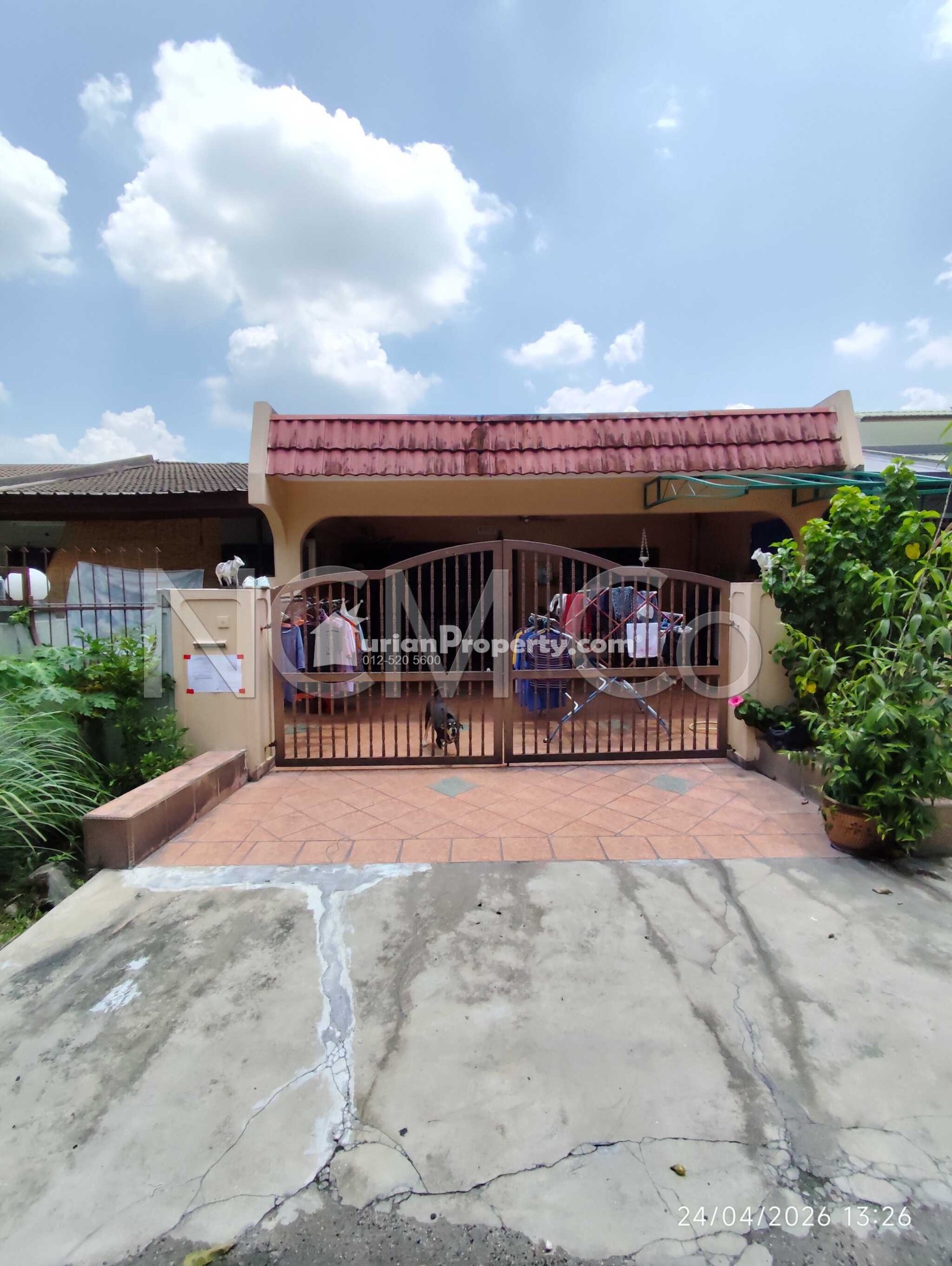 Terrace House For Auction at Kepong Baru