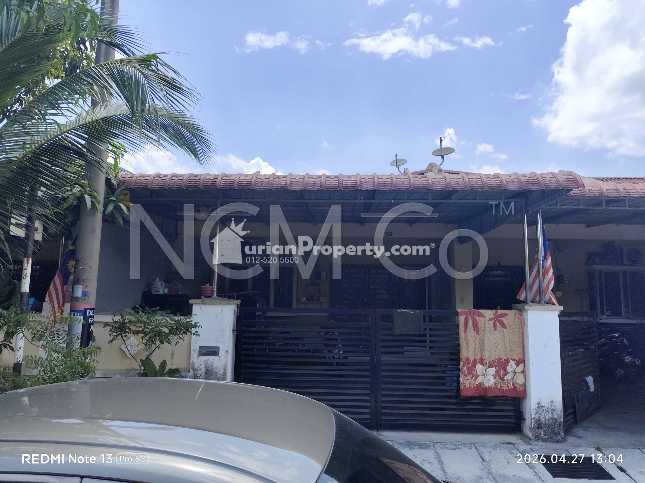 Terrace House For Auction at Desa Lang Indah