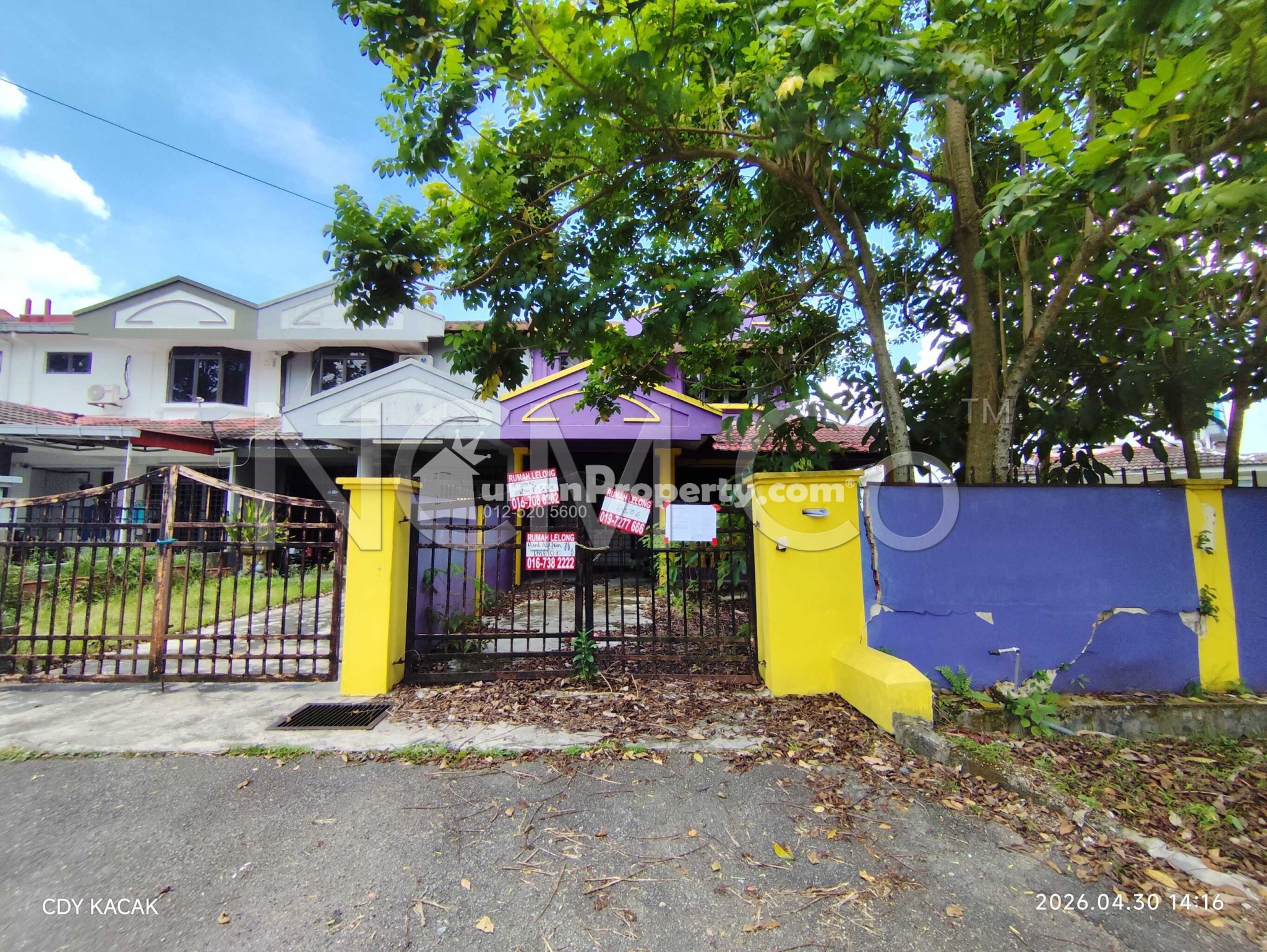 Terrace House For Auction at Permas Jaya