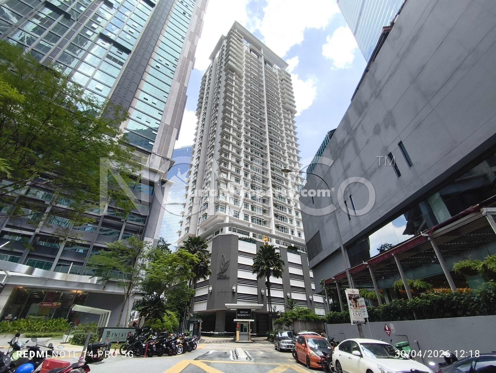 Serviced Residence For Auction at Binjai Residency