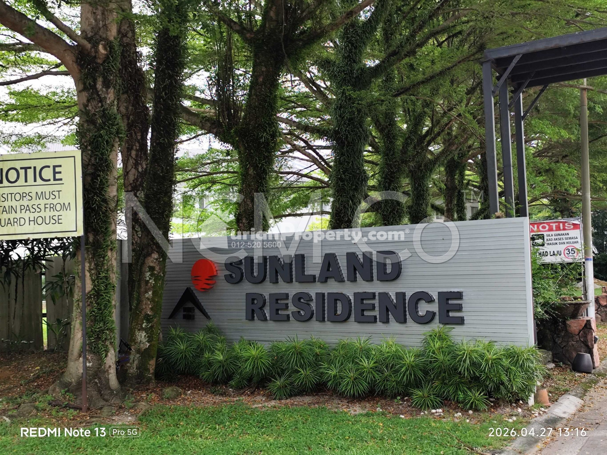 Terrace House For Auction at Sunland Residence