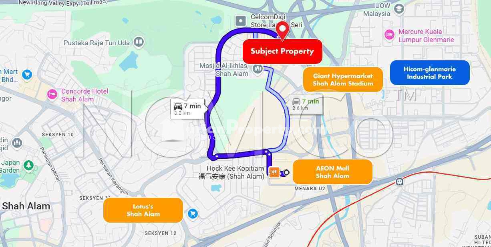 Shop For Auction at Metia Residence