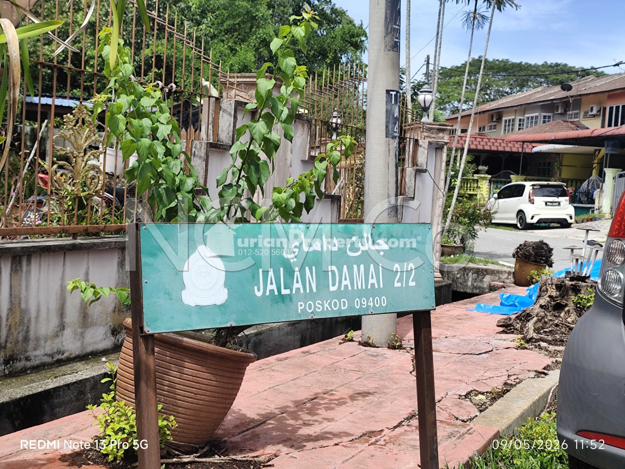 Terrace House For Auction at Taman Damai