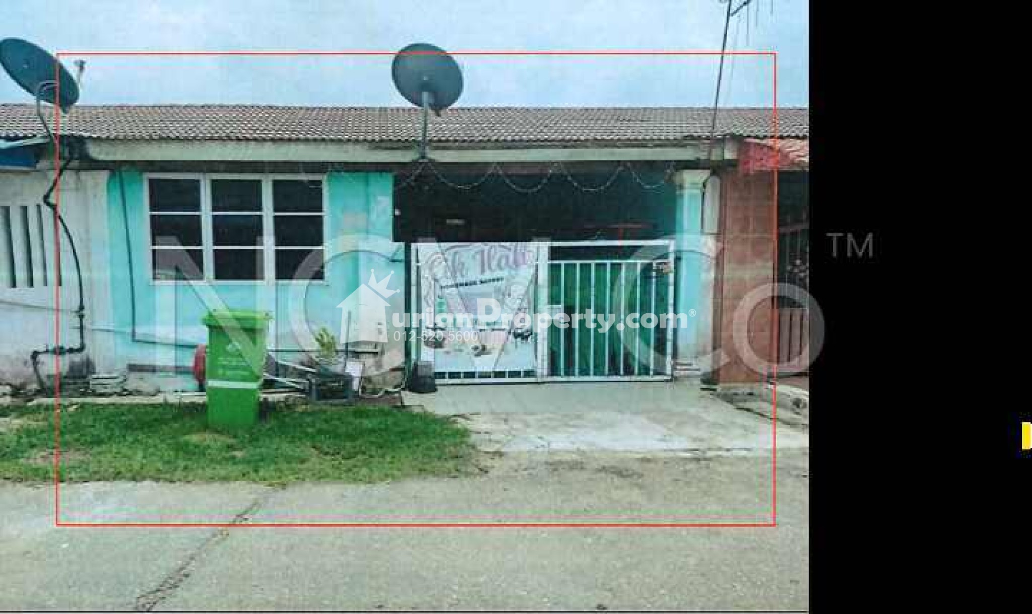 Terrace House For Auction at Kampung Padang