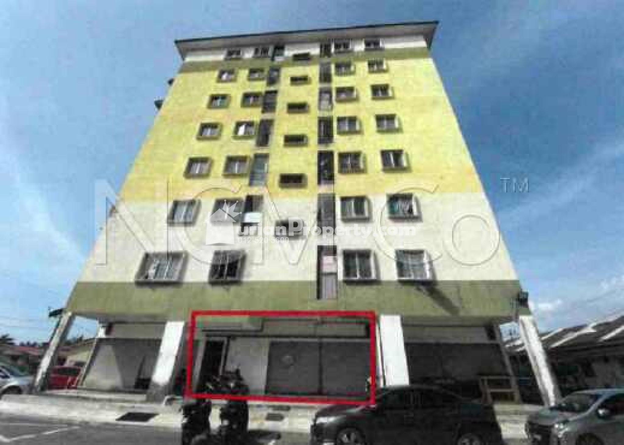Shop For Auction at Pangsapuri Impian Meru