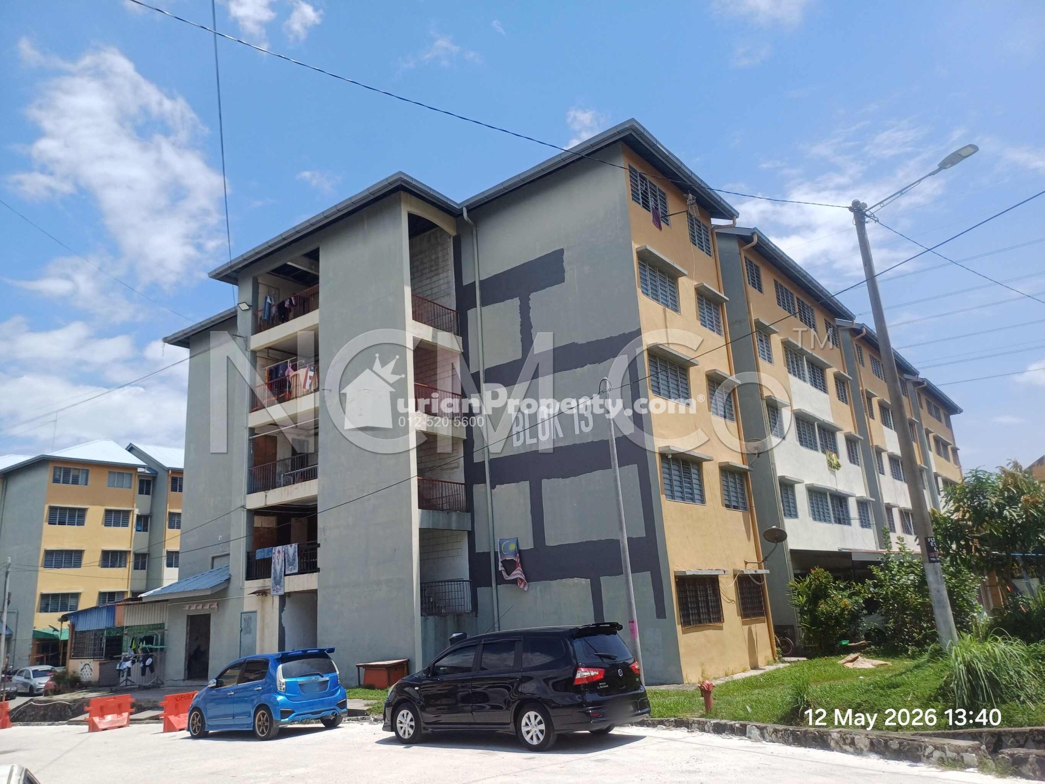 Flat For Auction at Taman Semarak