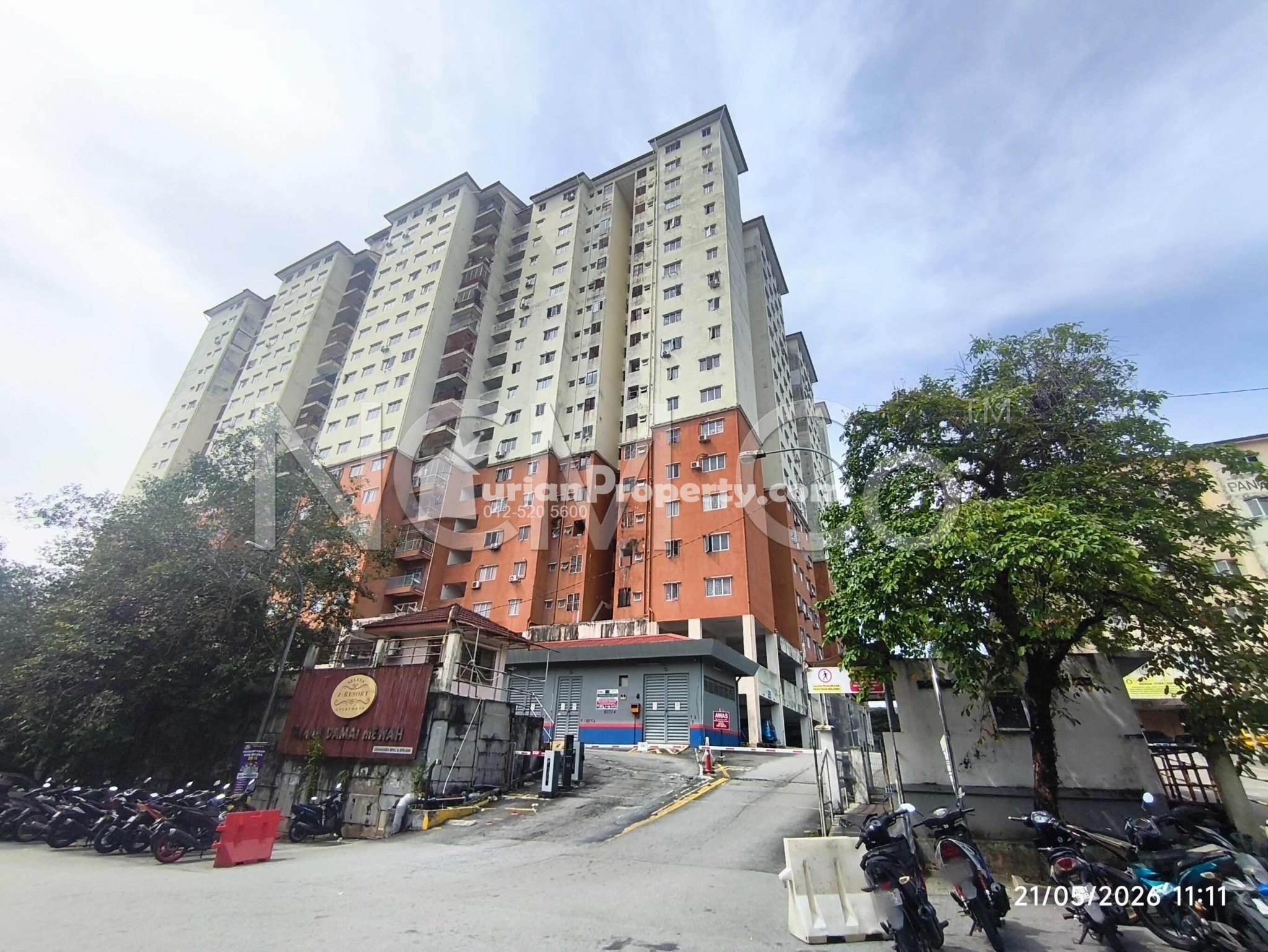 Apartment For Auction at Pangsapuri Damai Mewah