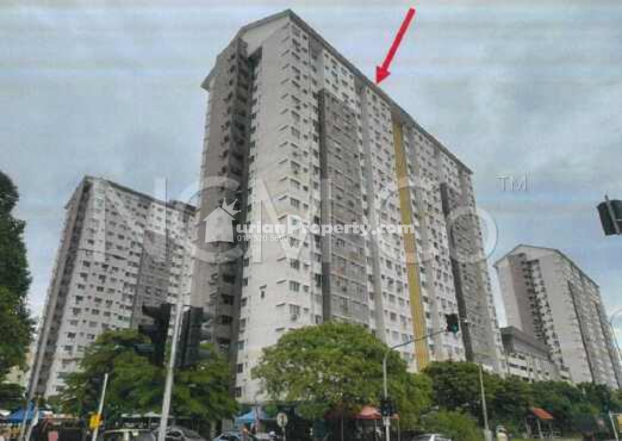 Apartment For Auction at Taman Aman Putra Apartment