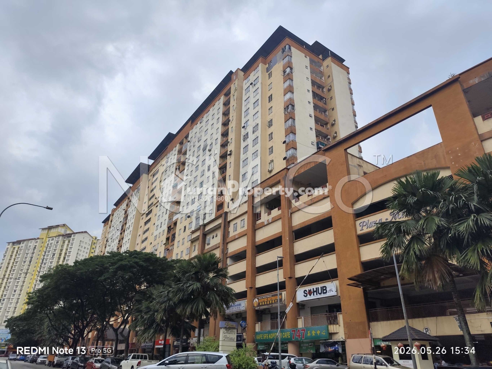 Apartment For Auction at Plaza Metro Prima