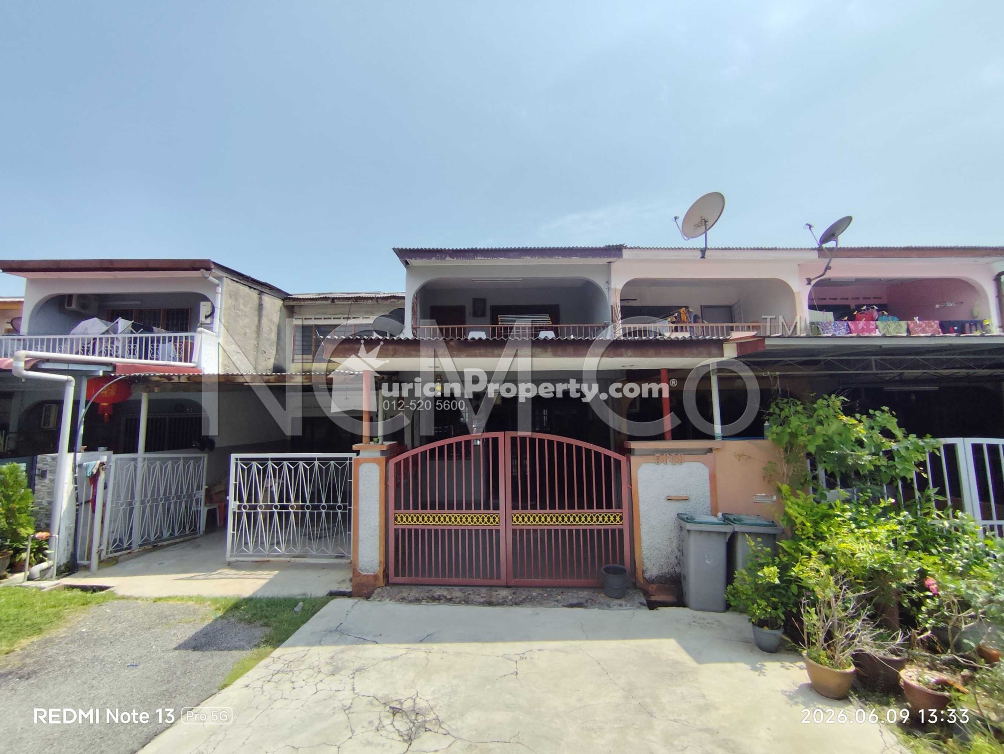 Terrace House For Auction at Taman Pantai Mas