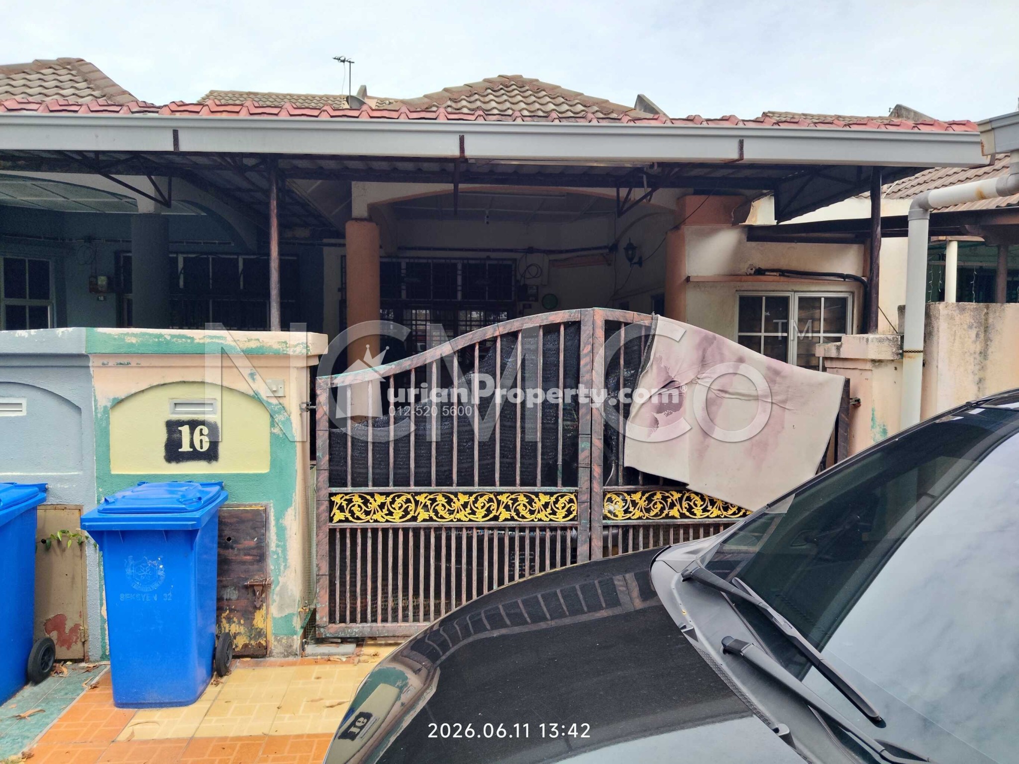 Terrace House For Auction at Berjaya Park