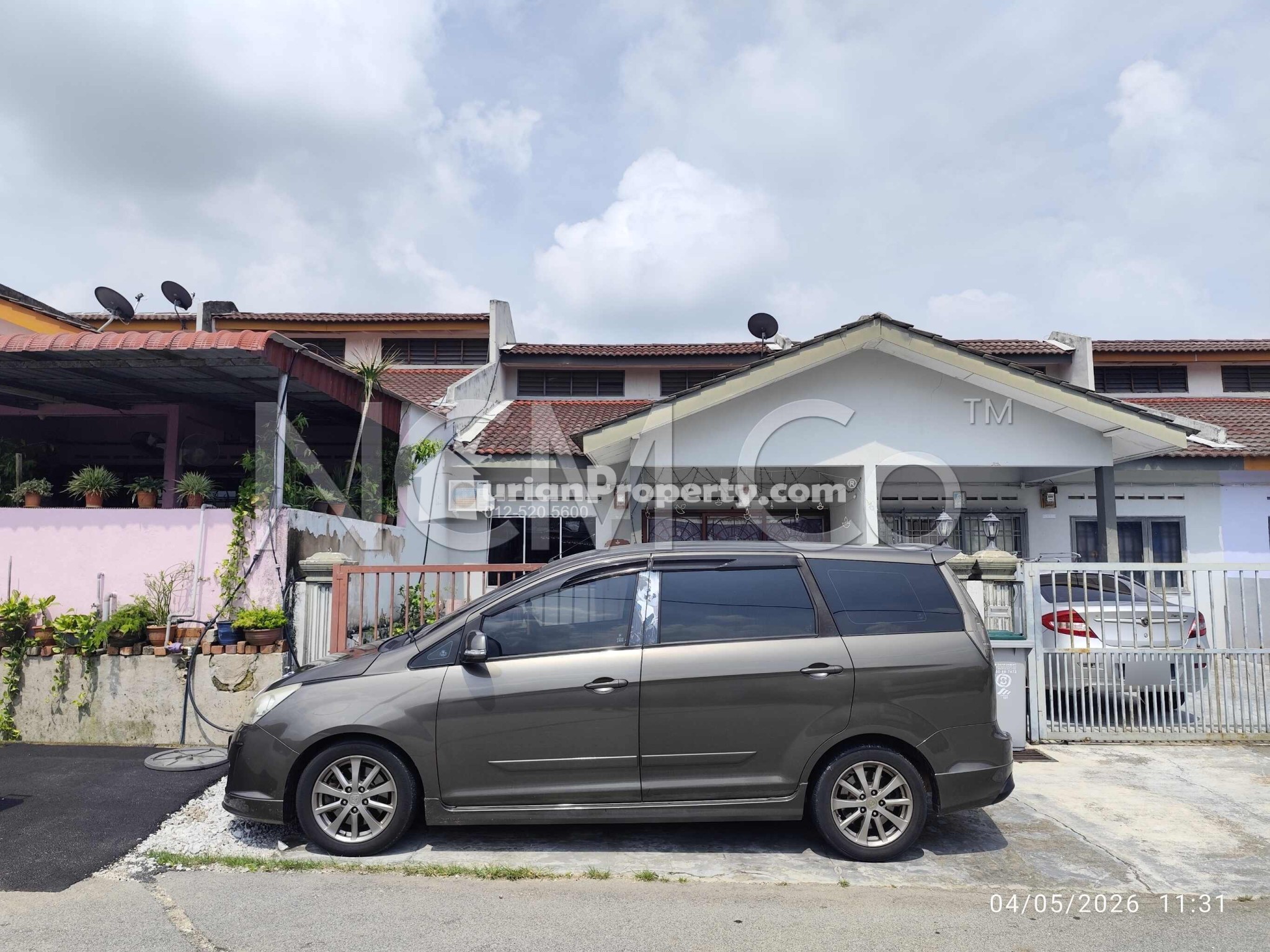 Terrace House For Auction at Taman Maju