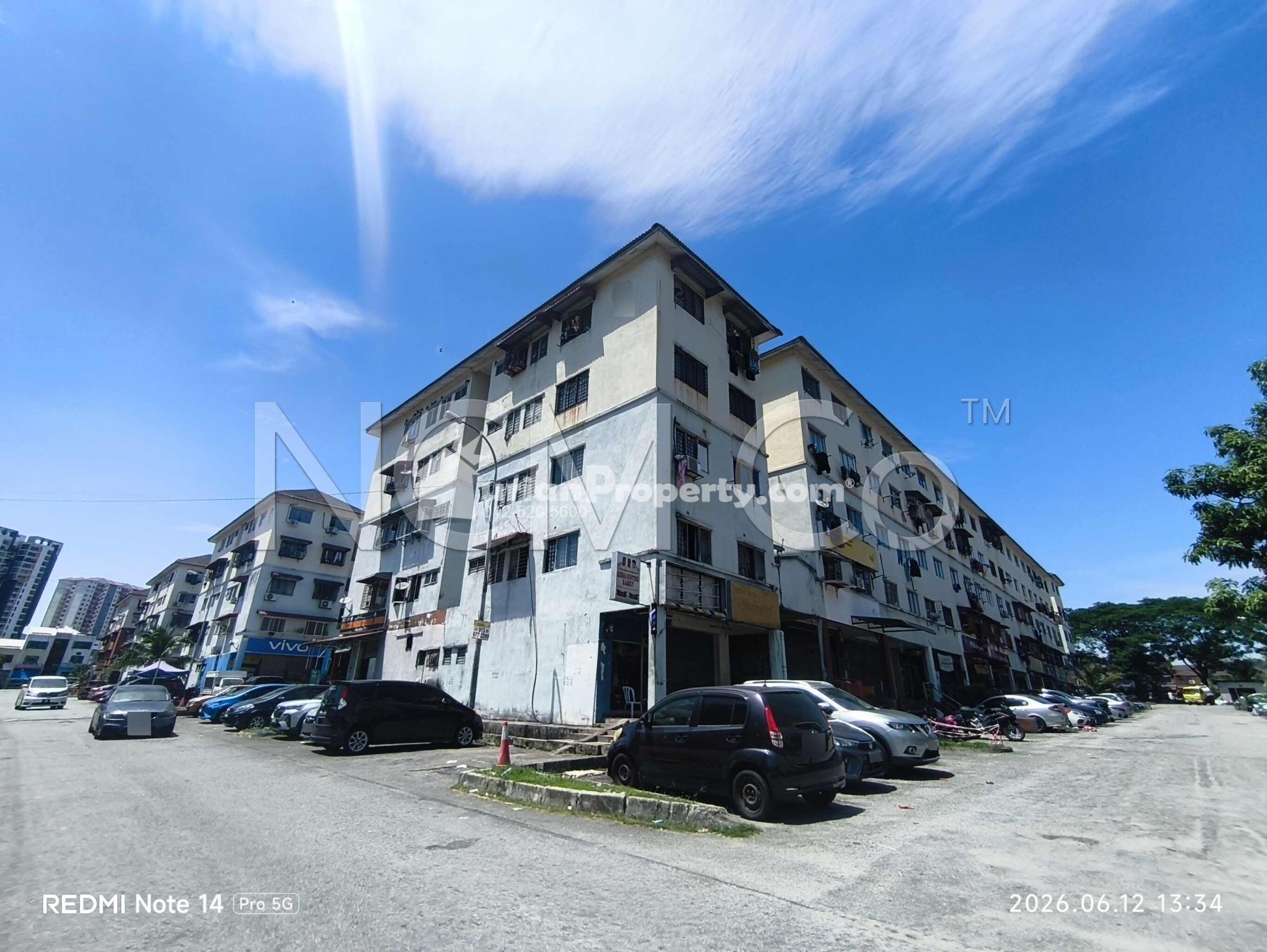 Apartment For Auction at Pangsapuri Putra Raya