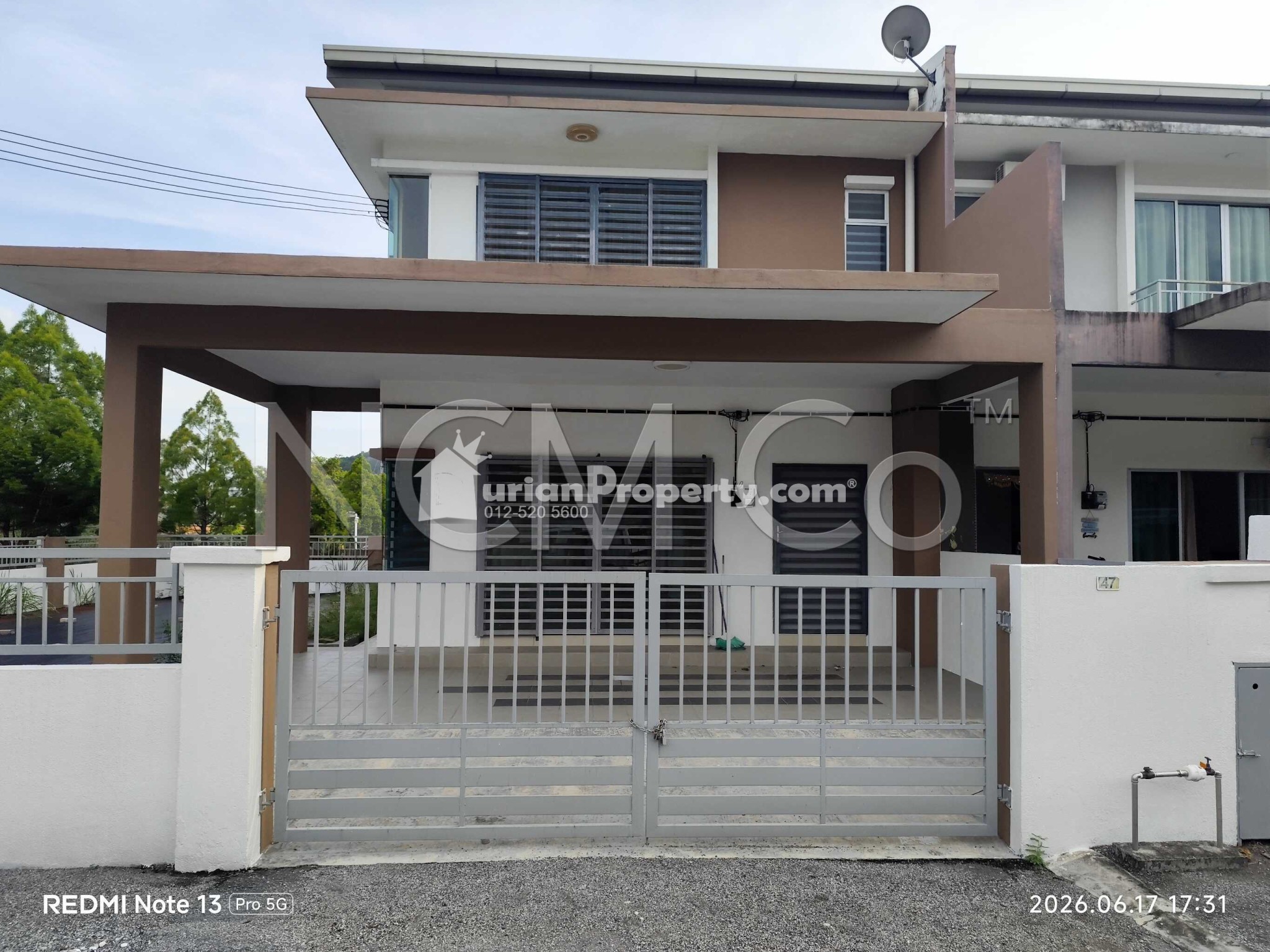 Terrace House For Auction at Scientex Meru