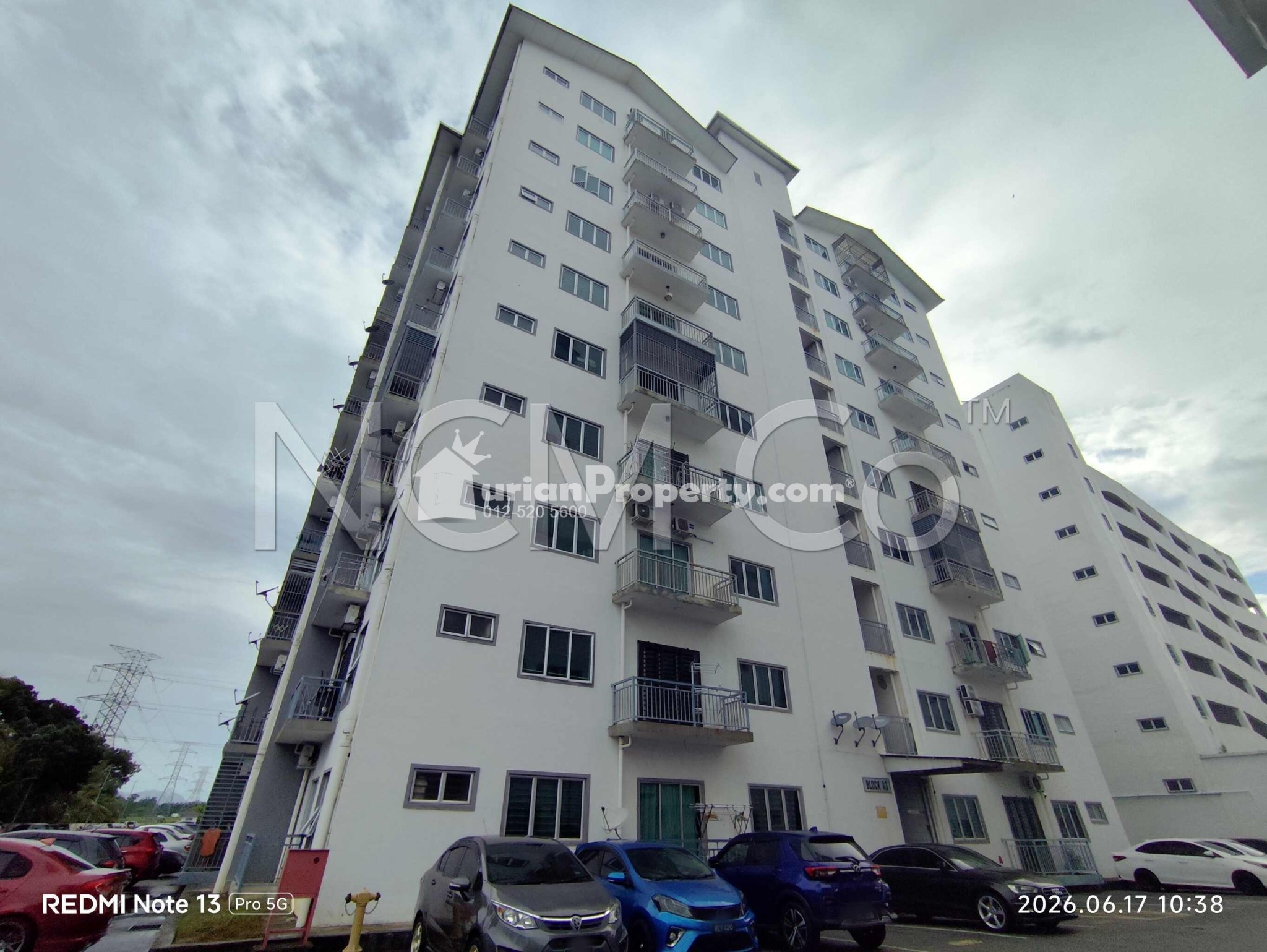 Apartment For Auction at Pangsapuri Samudera