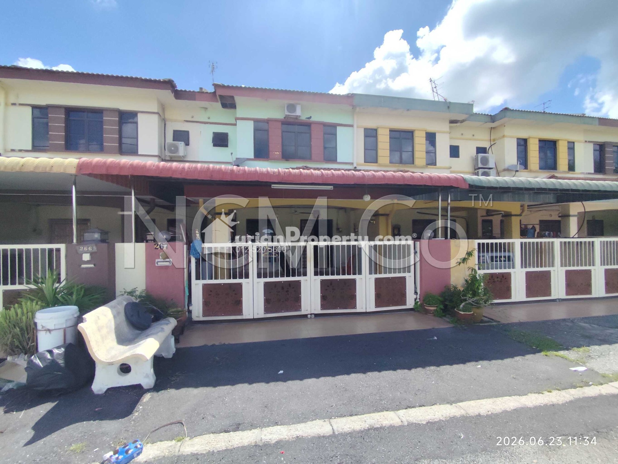 Terrace House For Auction at Taman Bunga Matahari
